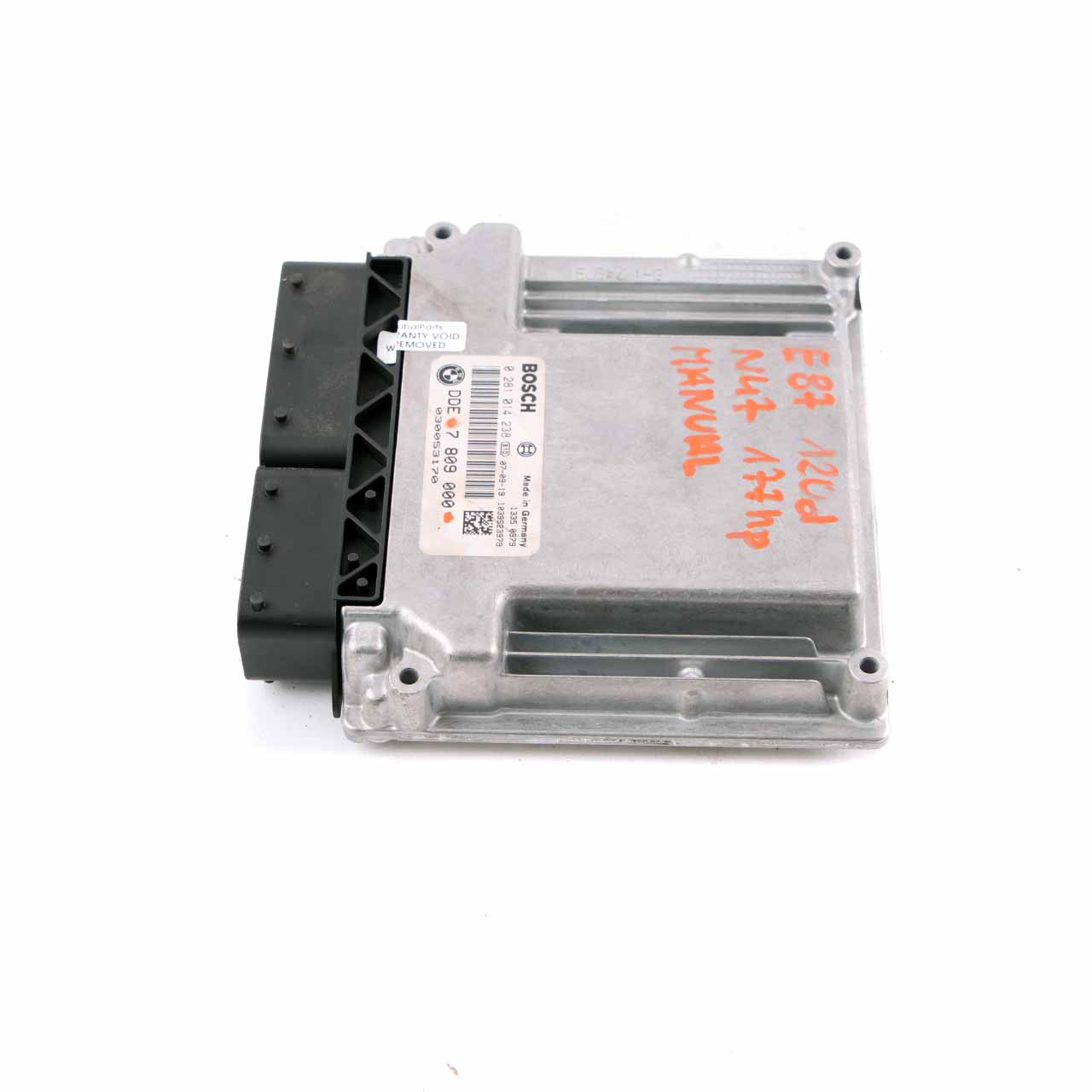 BMW E60 E87 E90 120d 320d 520d N47 ECU Steuergerät Modul DDE 7809000 Handbuch