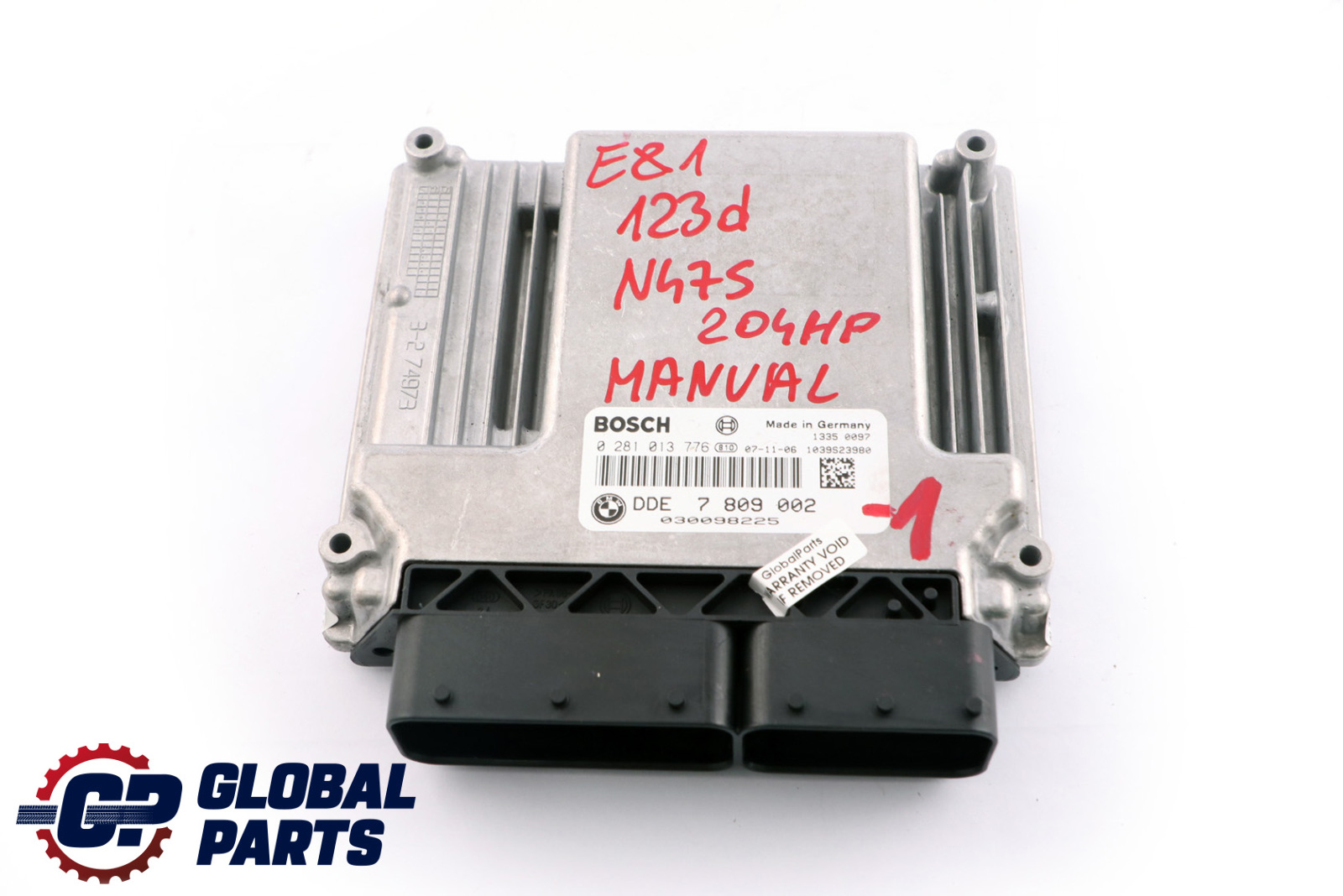 BMW E81 E82 E87 LCI N47S 123d Motorsteuergerät DDE 7809002 Handbuch