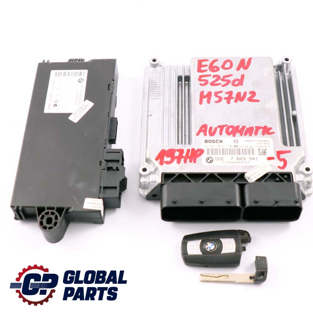 BMW E60 LCI E90 M57N2 325d 525d 197HP ECU Kit DME CAS3 Schlüssel Automatik