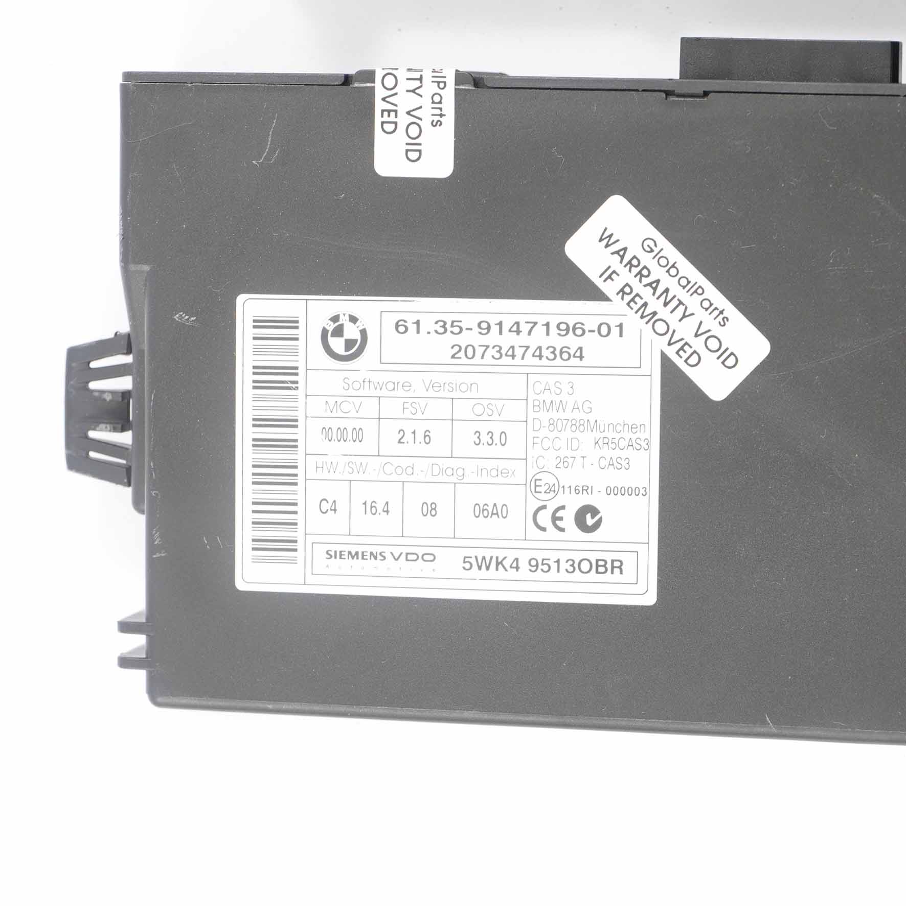 BMW E81 E87 LCI E90 118d 318d N47 143HP Diesel ECU KIT DDE 7810001 CAS3 + Key