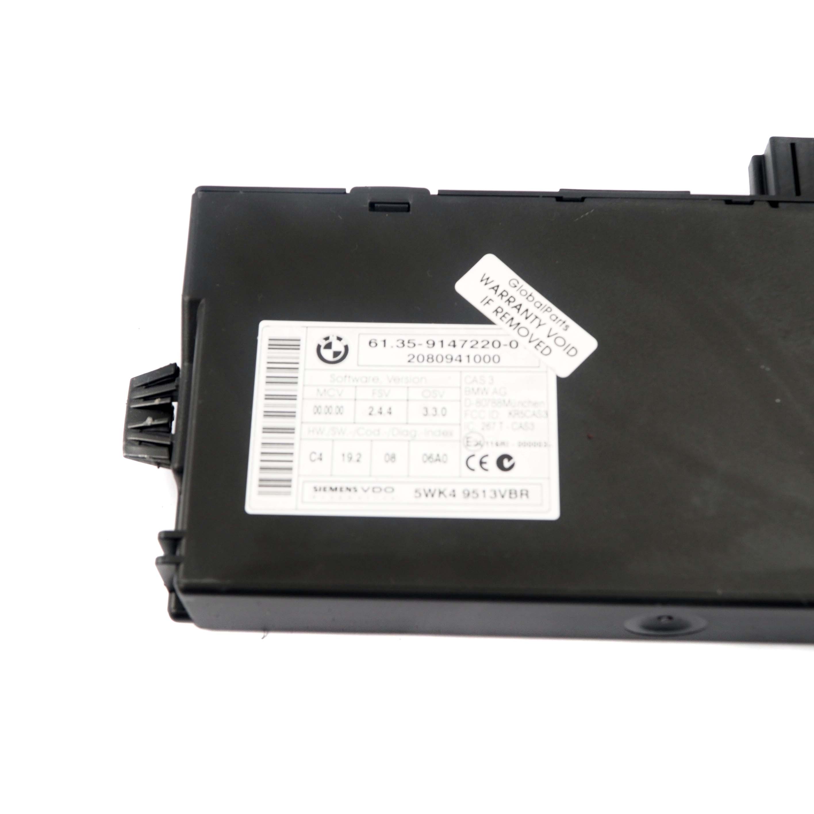 BMW E60 LCI E90 M57N2 325d 525d 197PS Steuergerät ECU DDE 7811151 CAS3 Schlüssel