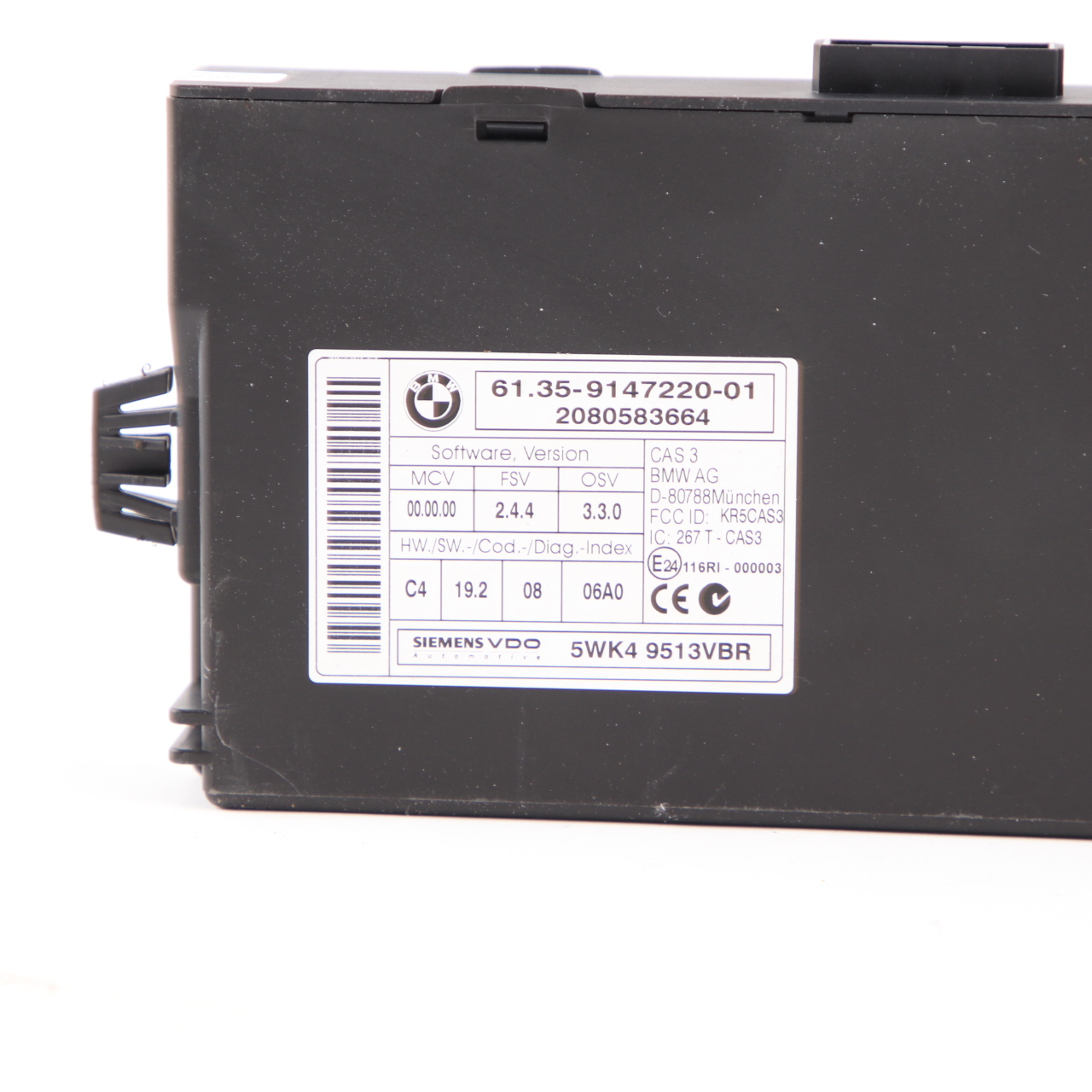 BMW E60 LCI E90 325d 525d M57N2 ECU Kit Control Unit Module DDE 7811151 CAS3 Key