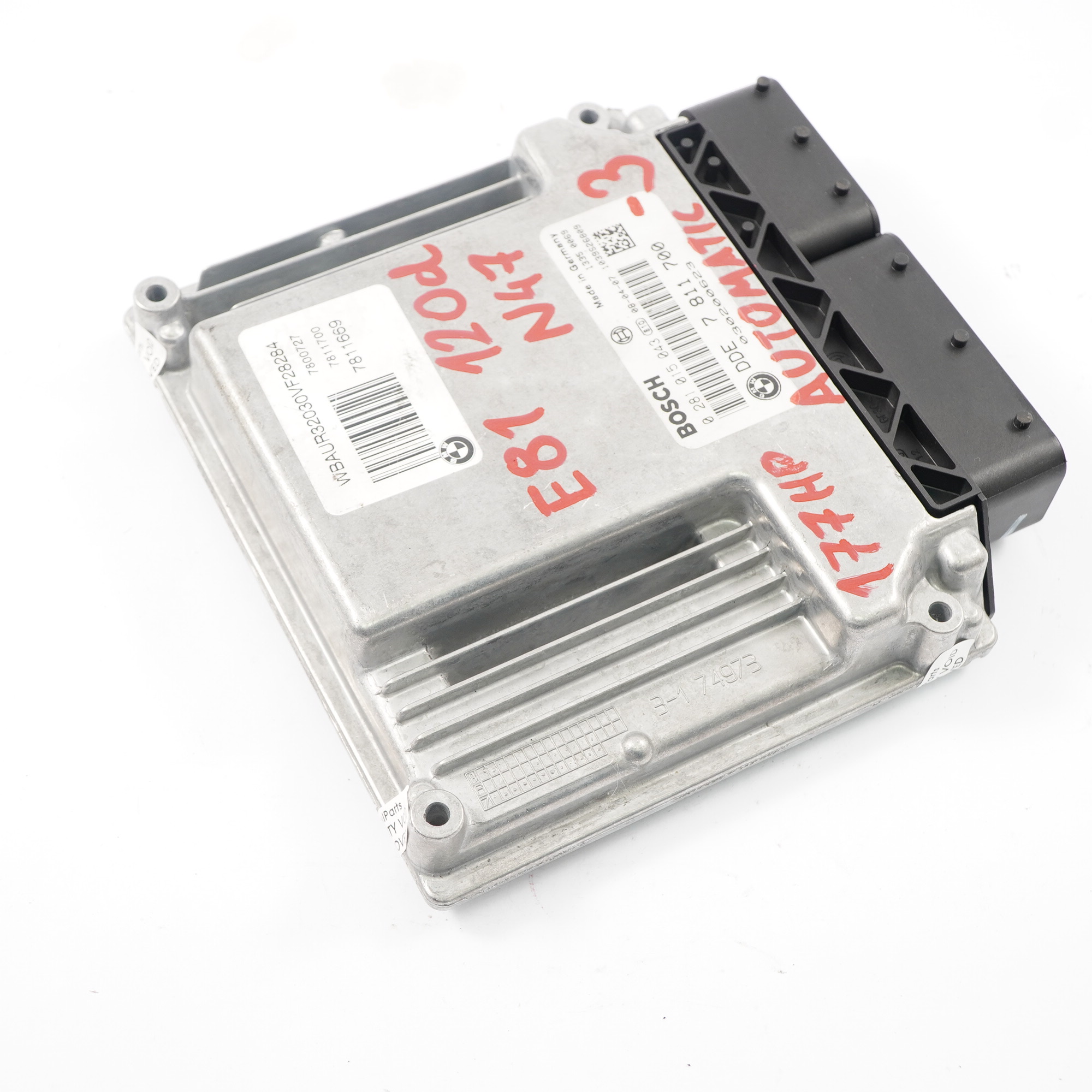 BMW E81 E87 E90 E91 120d 320d N47 177PS Motor Steuergerät ECU DDE 7811700