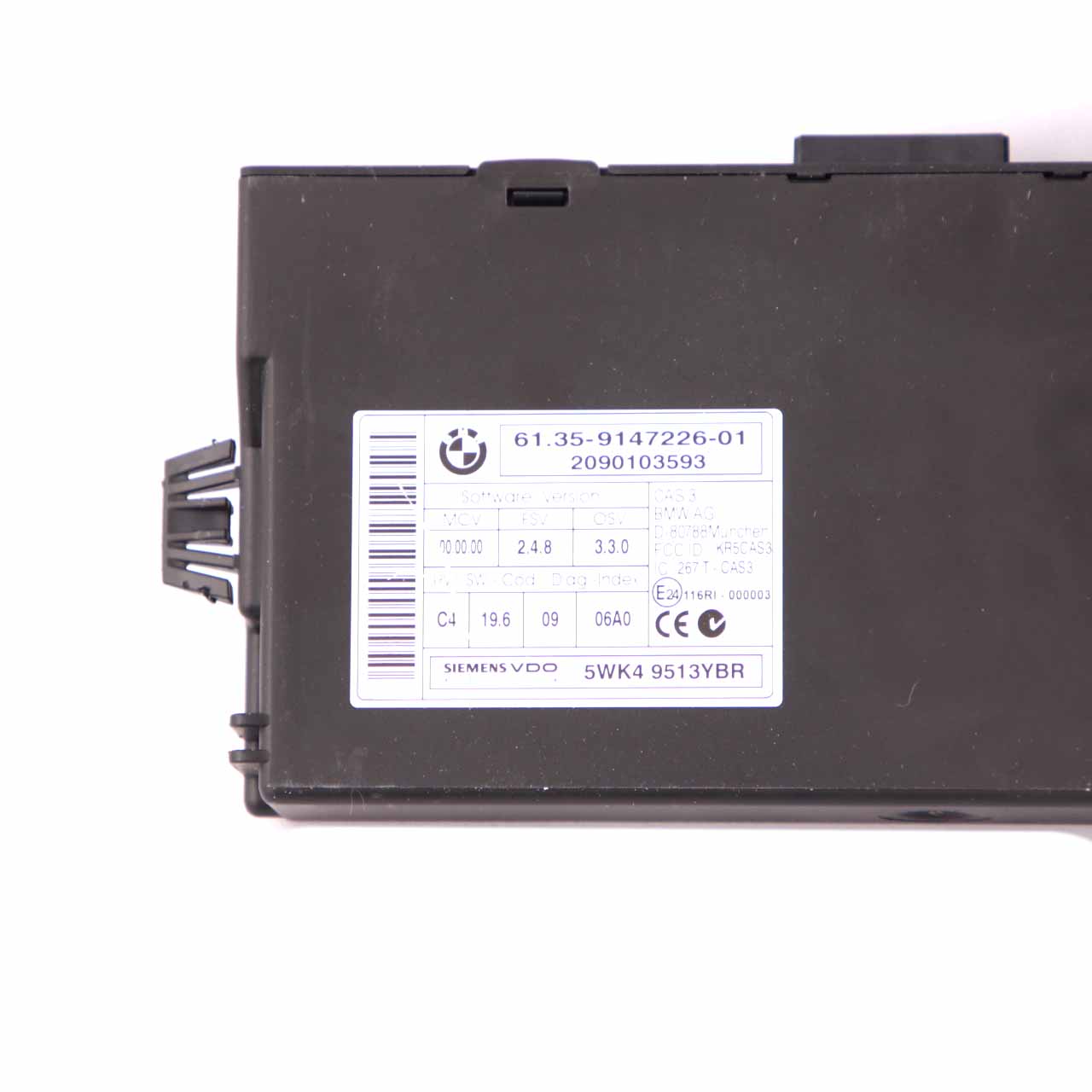 BMW E81 E82 E87 LCI E88 N47S 123d ECU Kit DDE 7812502 CAS3 Schlüssel Handbuch