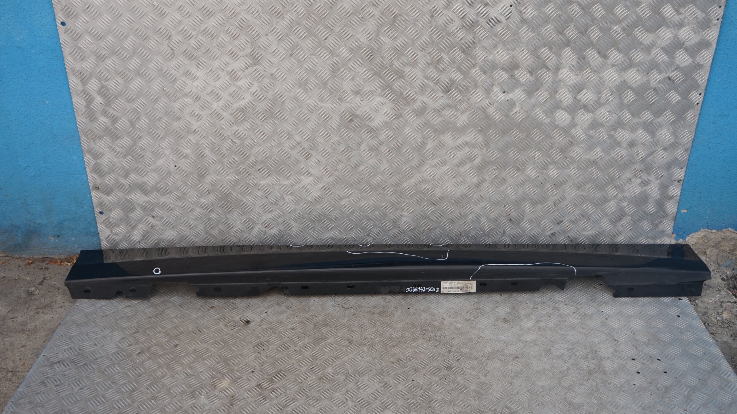 BMW 1 SERIES E81 E82 E88 Sill Strip Side Skirt Right O/S Schwarz 2 Black - 668