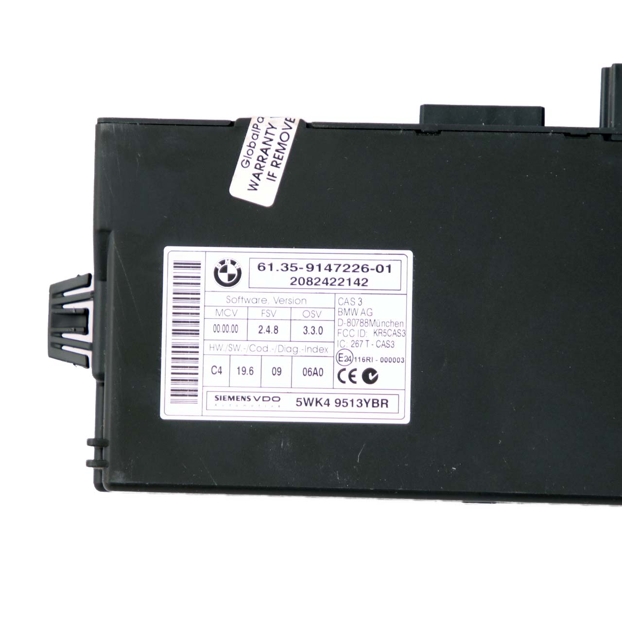 BMW E87 E90 LCI N47 118d 318d Diesel ECU Steuergerät DDE 7823422 CAS3 Schlüssel