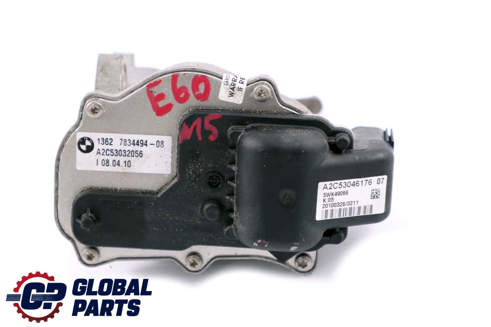 BMW E60 M5 E63 E64 M6 Motor S85 Drosselklappe Körper Betätigungselement 7834494