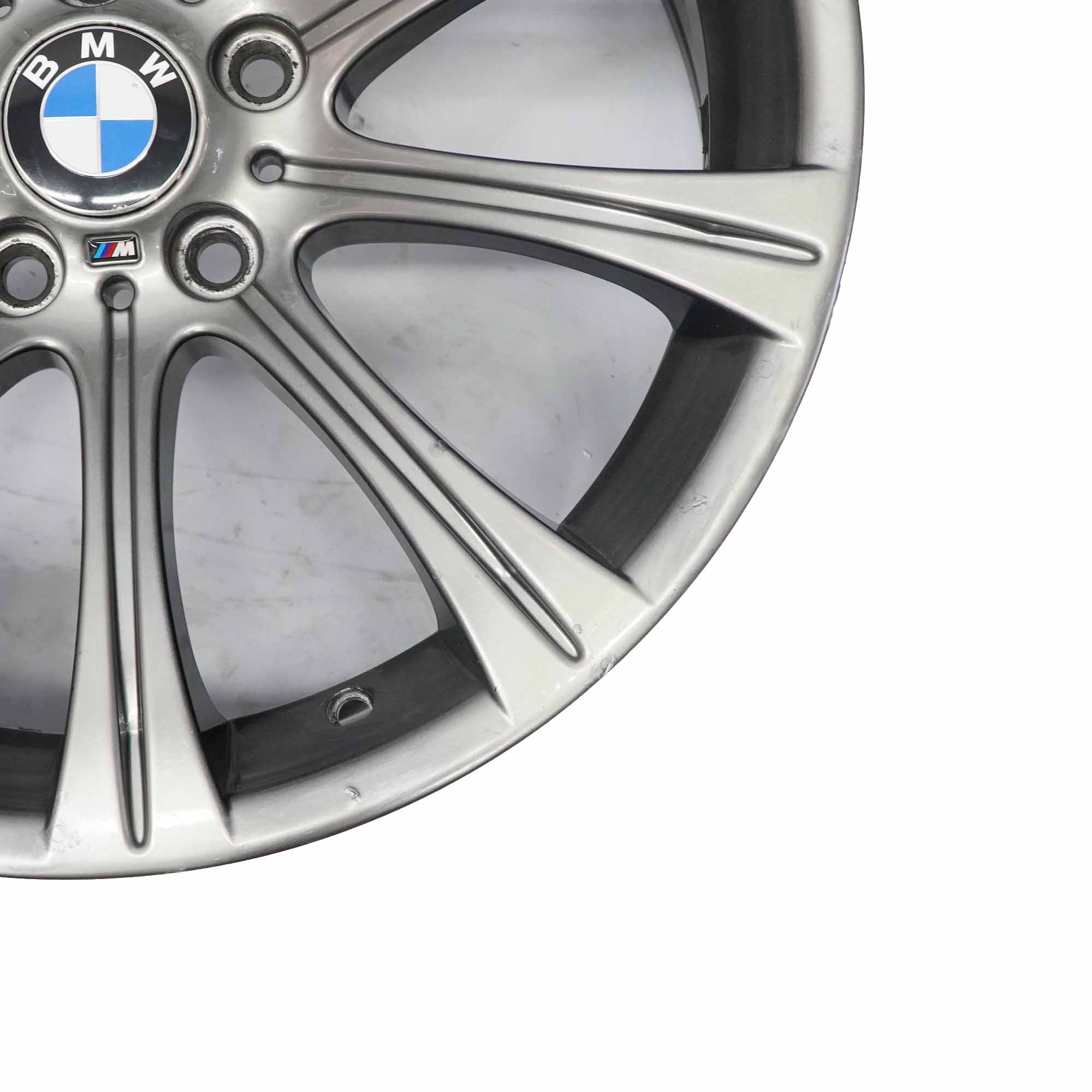 BMW E60 M5 Grau Alu Alufelge Hinten 19" 9,5J ET:28 M Radialspeiche 166 7834626