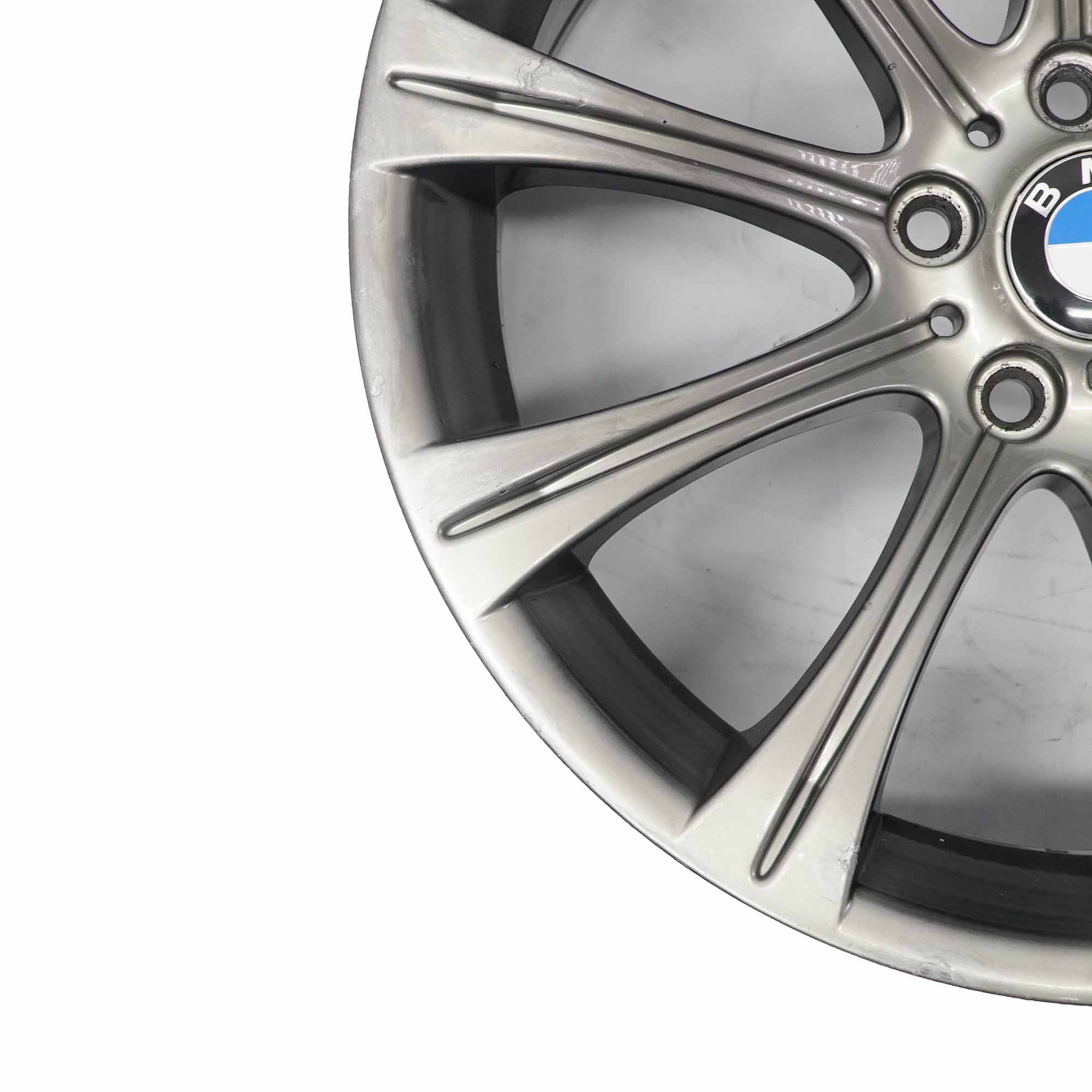 BMW E60 M5 Grau Alu Alufelge Hinten 19" 9,5J ET:28 M Radialspeiche 166 7834626