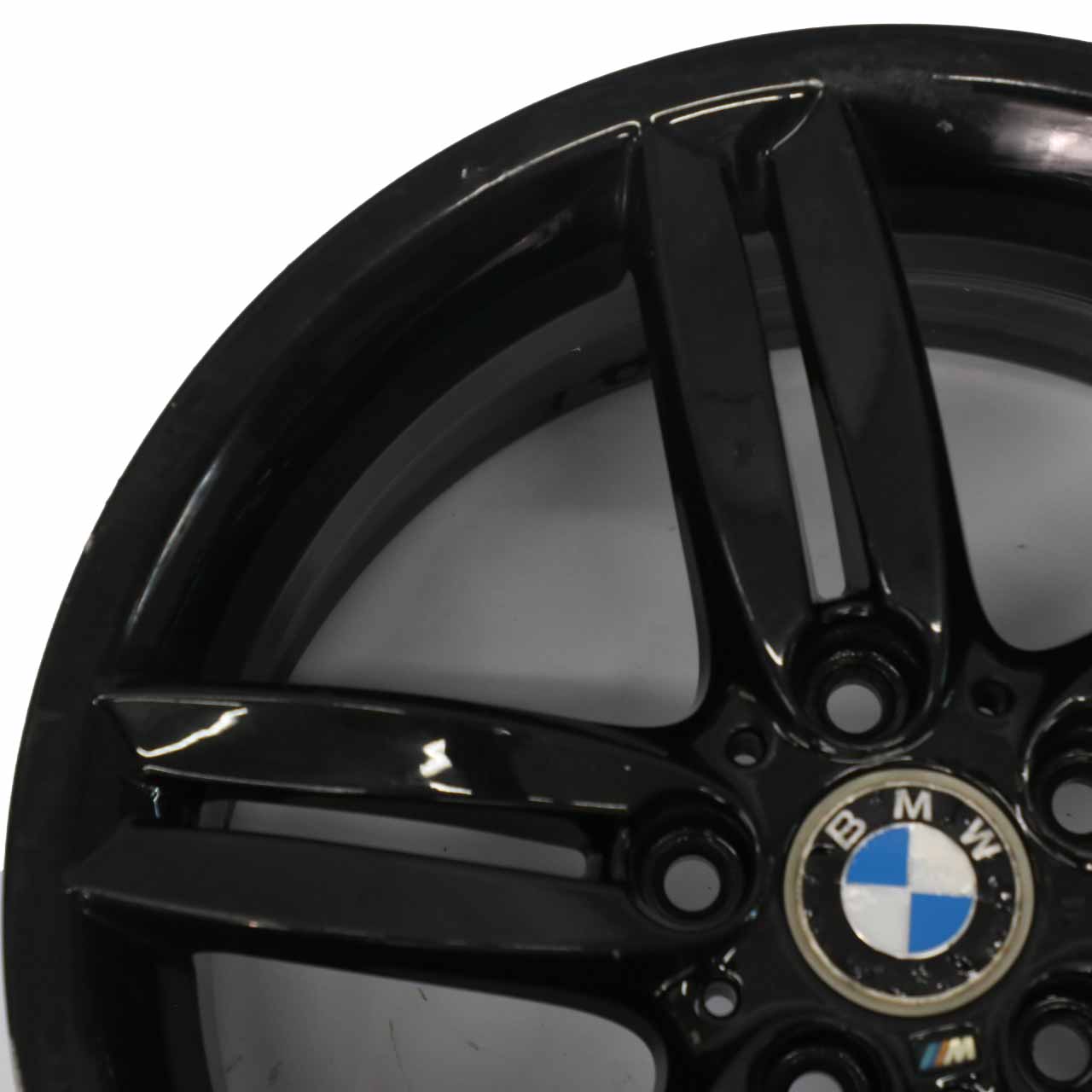 BMW E81 E87 Noir Jante Alu Arrière 18" 8,5J M double Spoke 208 7839305