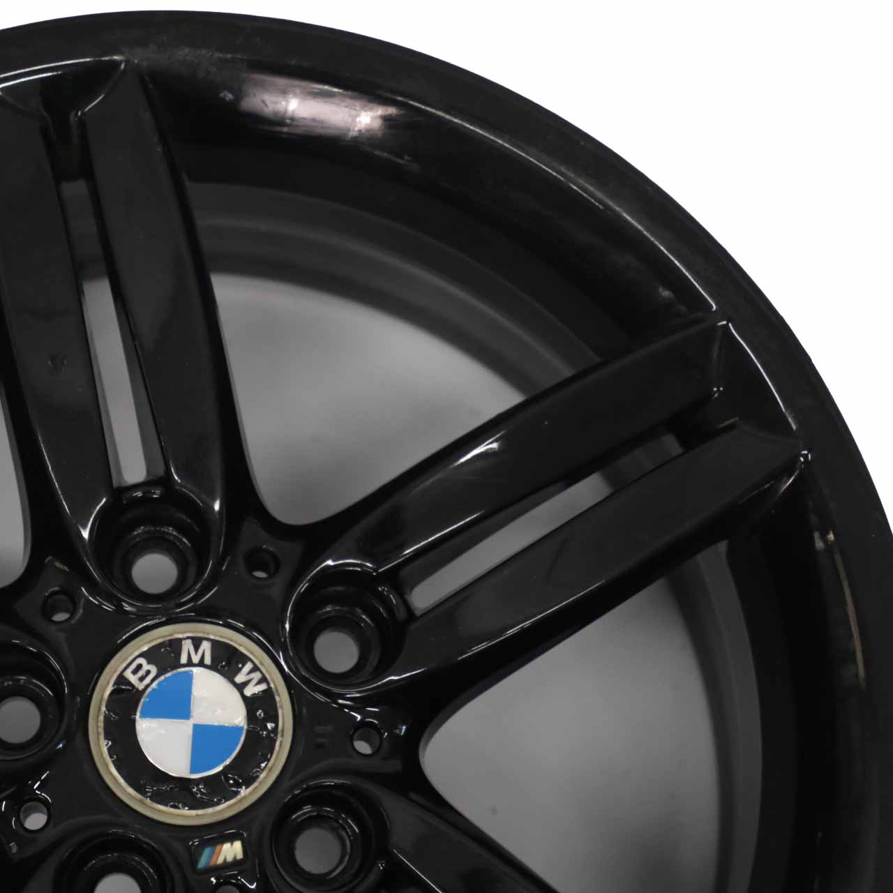 BMW E81 E87 Noir Jante Alu Arrière 18" 8,5J M double Spoke 208 7839305