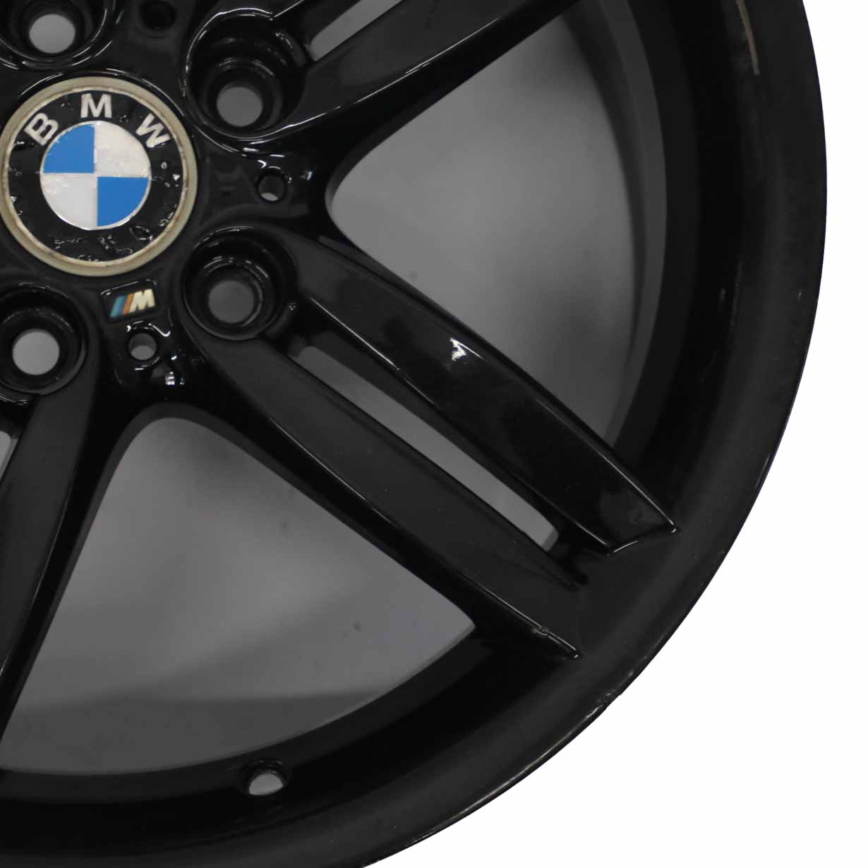 BMW E81 E87 Noir Jante Alu Arrière 18" 8,5J M double Spoke 208 7839305