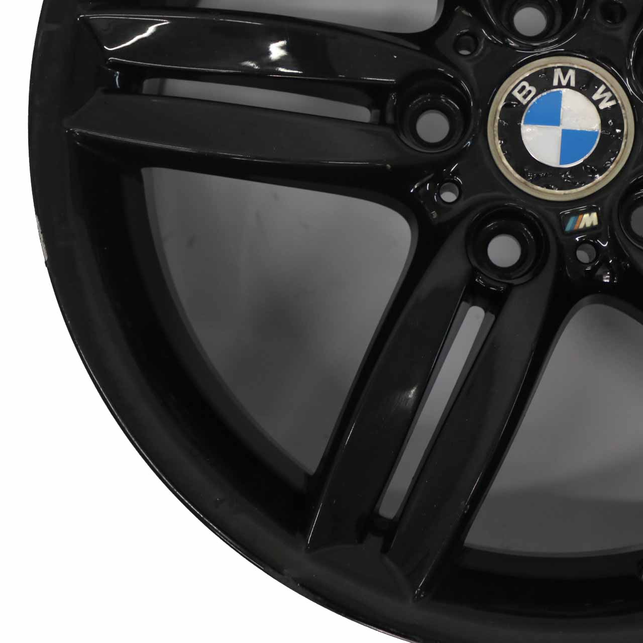 BMW E81 E87 Noir Jante Alu Arrière 18" 8,5J M double Spoke 208 7839305