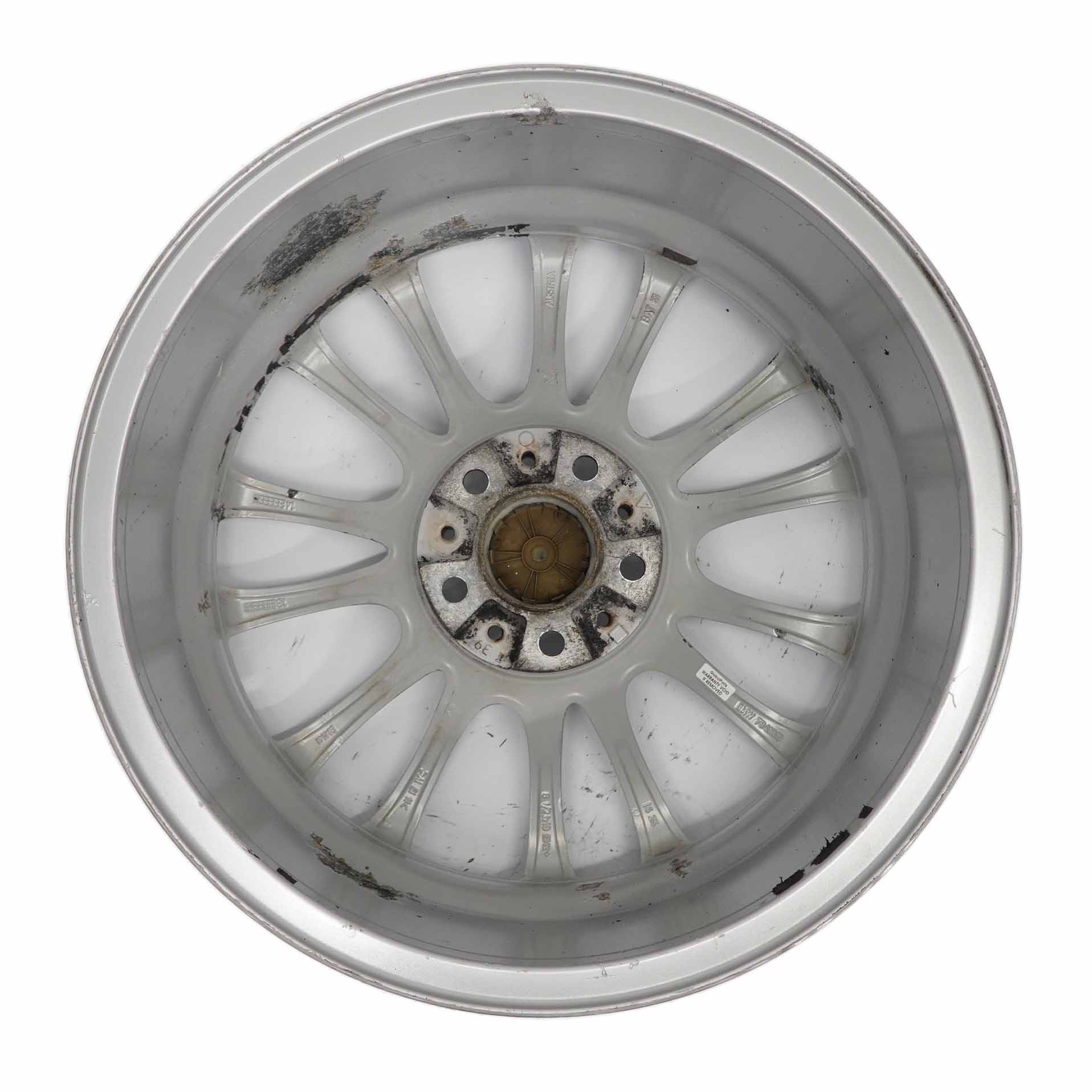 Felge BMW F01 F02 F07 Silber Leichtmetall 19" V Speiche 302 8,5J ET:25 7841819