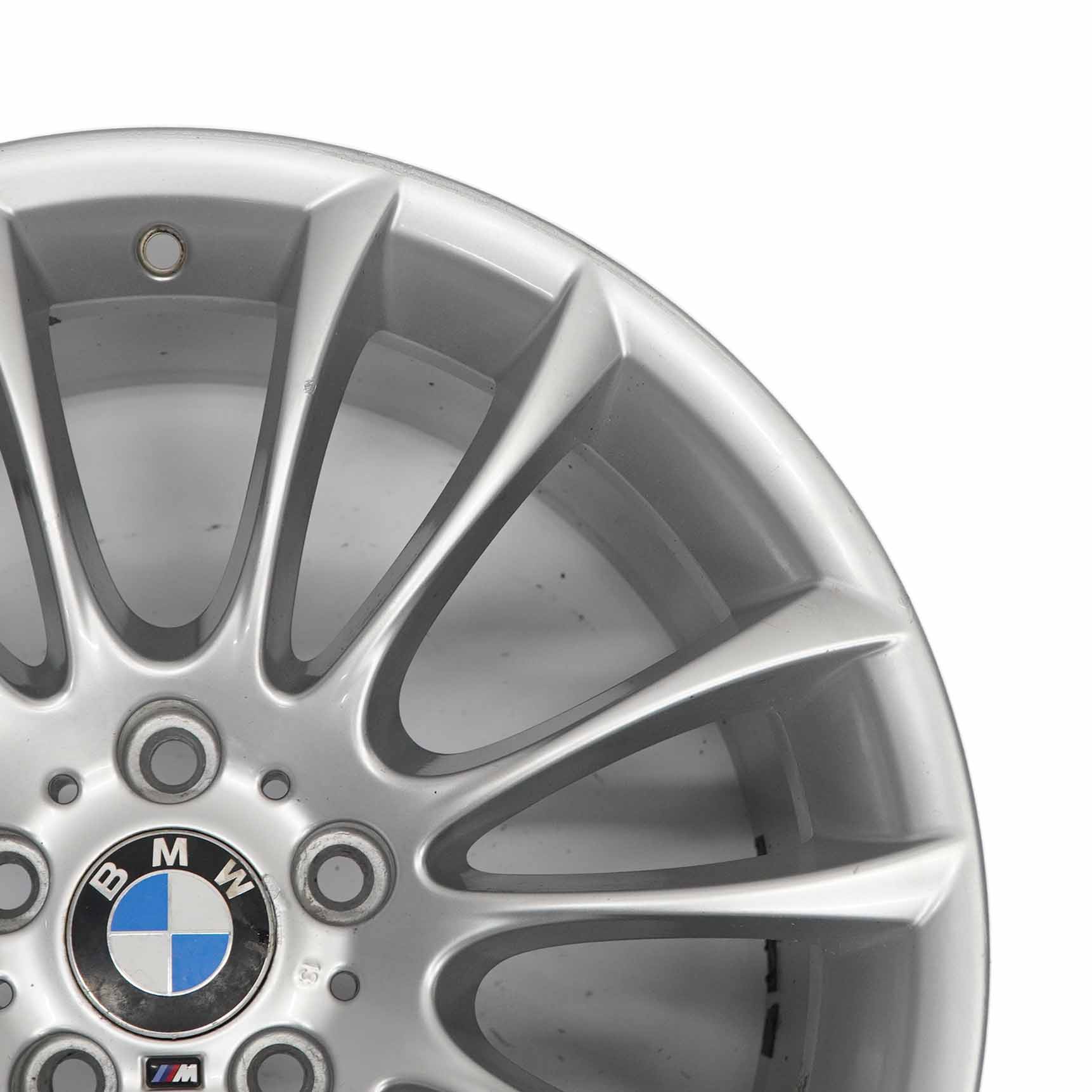 Wheel Rim BMW F01 F02 F07 Silver Alloy 19" V Spoke 302 9,5J ET:39 7841822