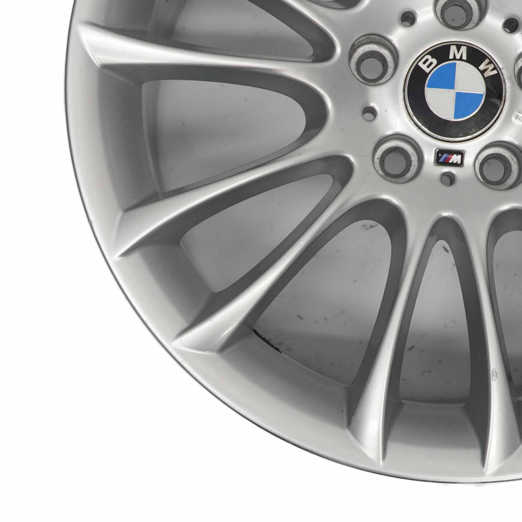 Wheel Rim BMW F01 F02 F07 Silver Alloy 19" V Spoke 302 9,5J ET:39 7841822