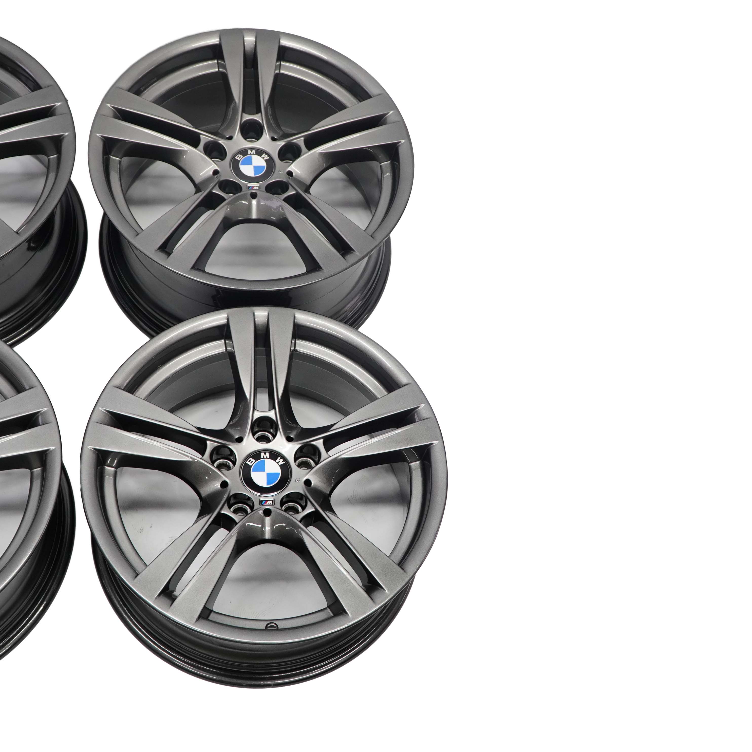 BMW X1 er E84 Komplettes 4x Rad Alufelgen Alu Felgen 18" M Doppelspeiche 355