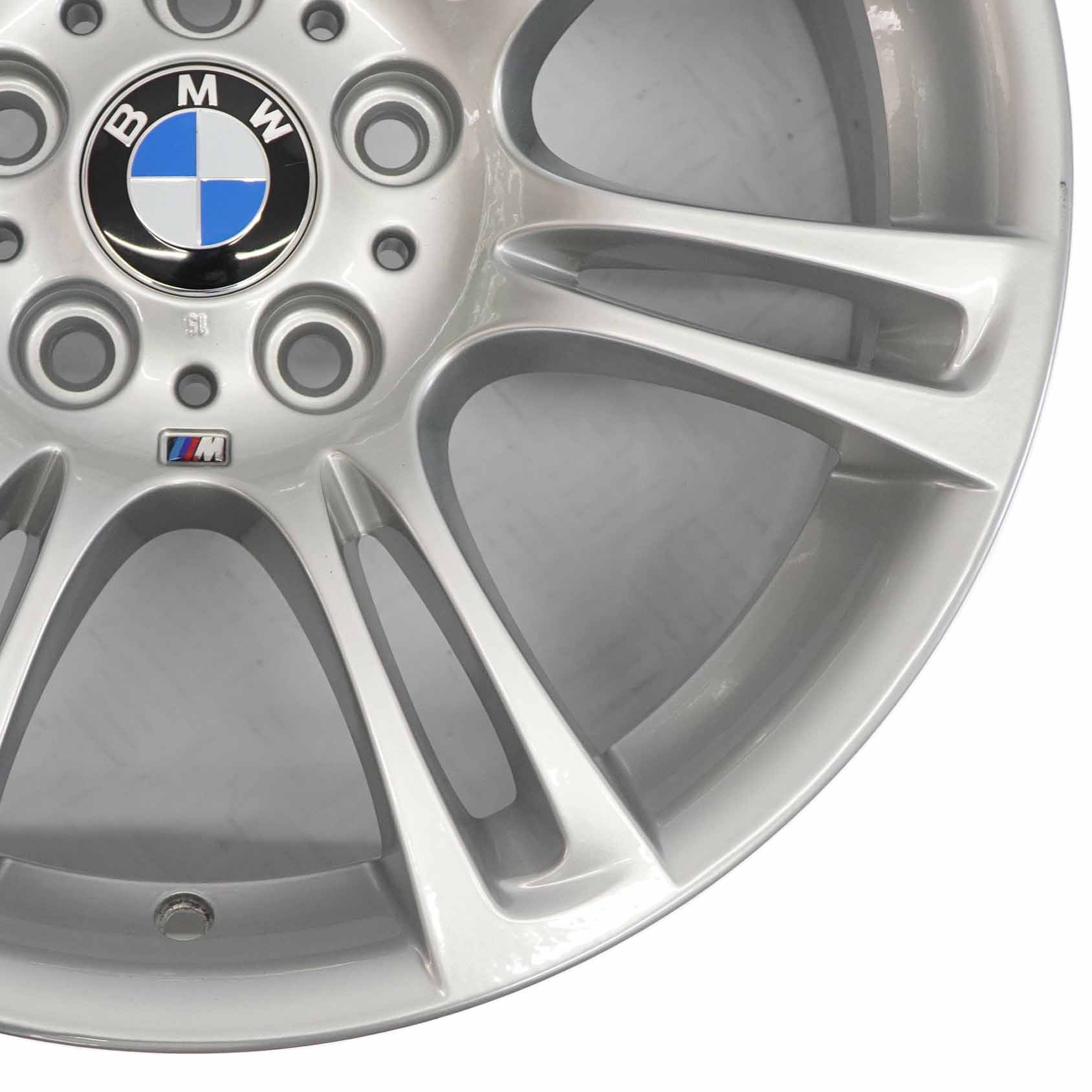 BMW 5 6 F10 F11 F12 Silber Felge Alufelge Rad M Doppelspeiche 350 8J 18" ET:30