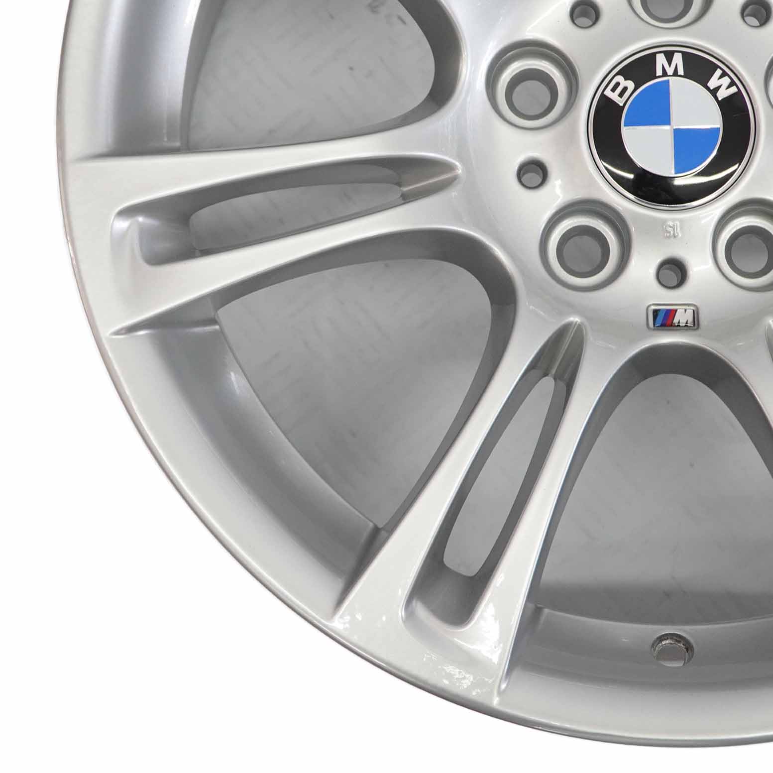 BMW 5 6 F10 F11 F12 Silber Felge Alufelge Rad M Doppelspeiche 350 8J 18" ET:30