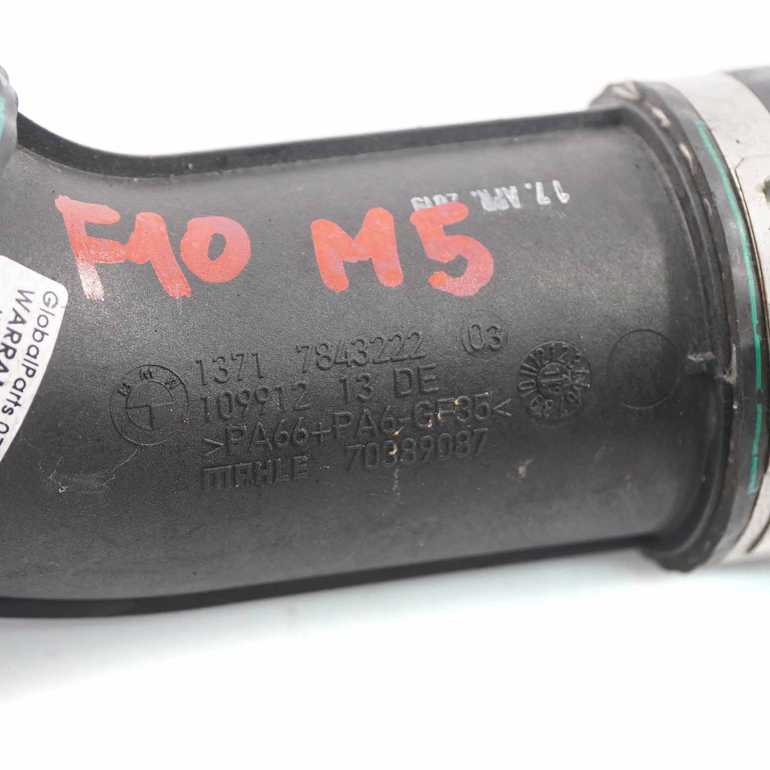 BMW F10 M5 F12 M6 Wąż Dolot Powietrza 7843222