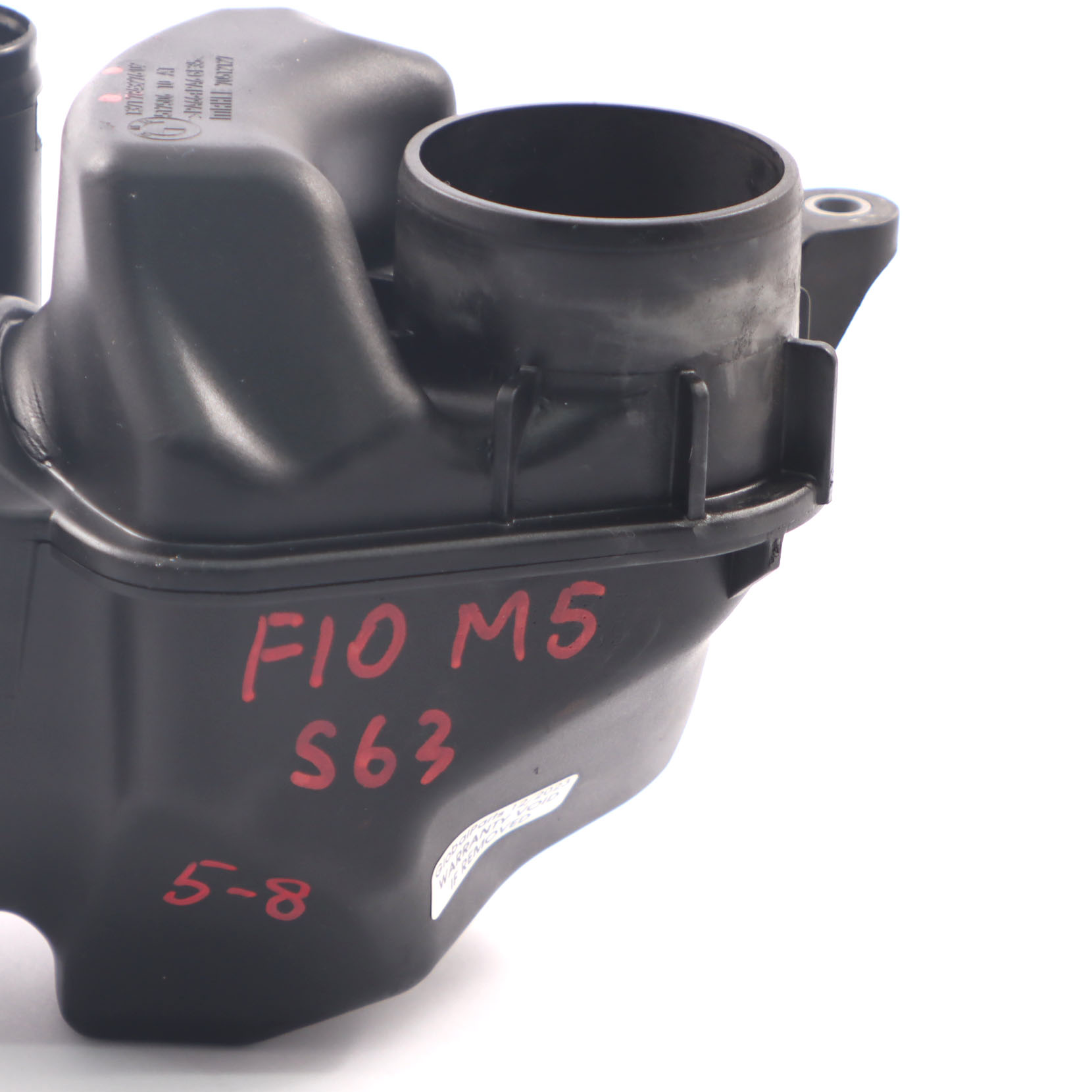 BMW F10 M5 F12 F13 M6 Silencieux du conduit d'admission Cyl. 5-8 7843276