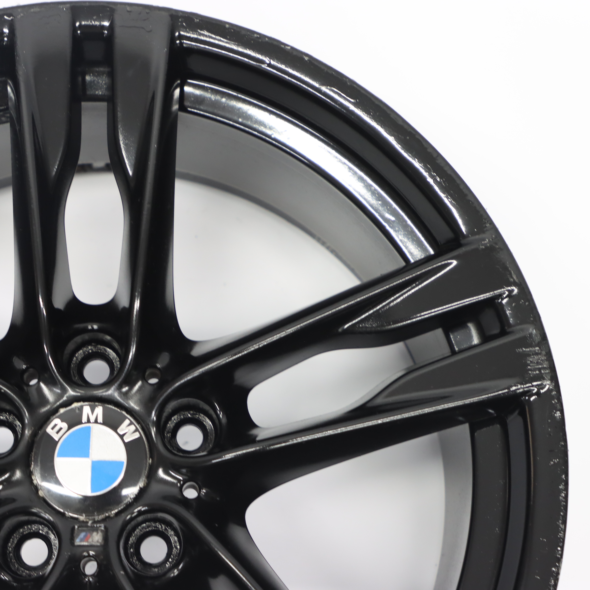 BMW F06 F12 Hinten Alu Felge Alufelge 20" ET:44 9J M Doppelspeiche 373 7843716