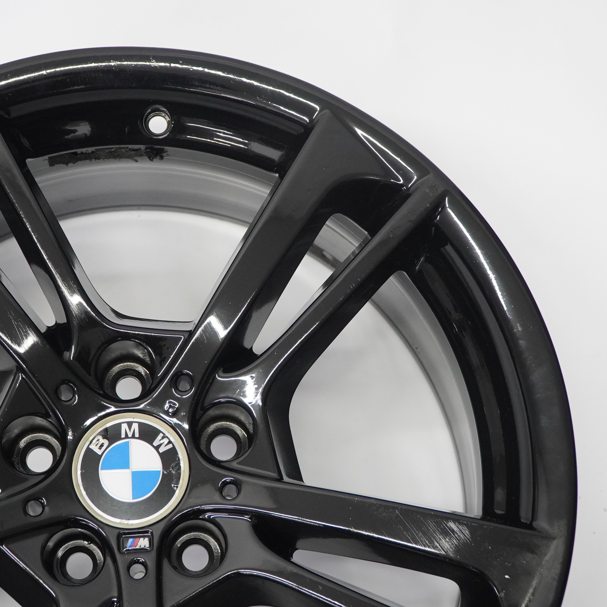 BMW X3 F25 Schwarz Vorderrad Felge 19" M Doppel speiche 369 8,5J ET:38 7844250