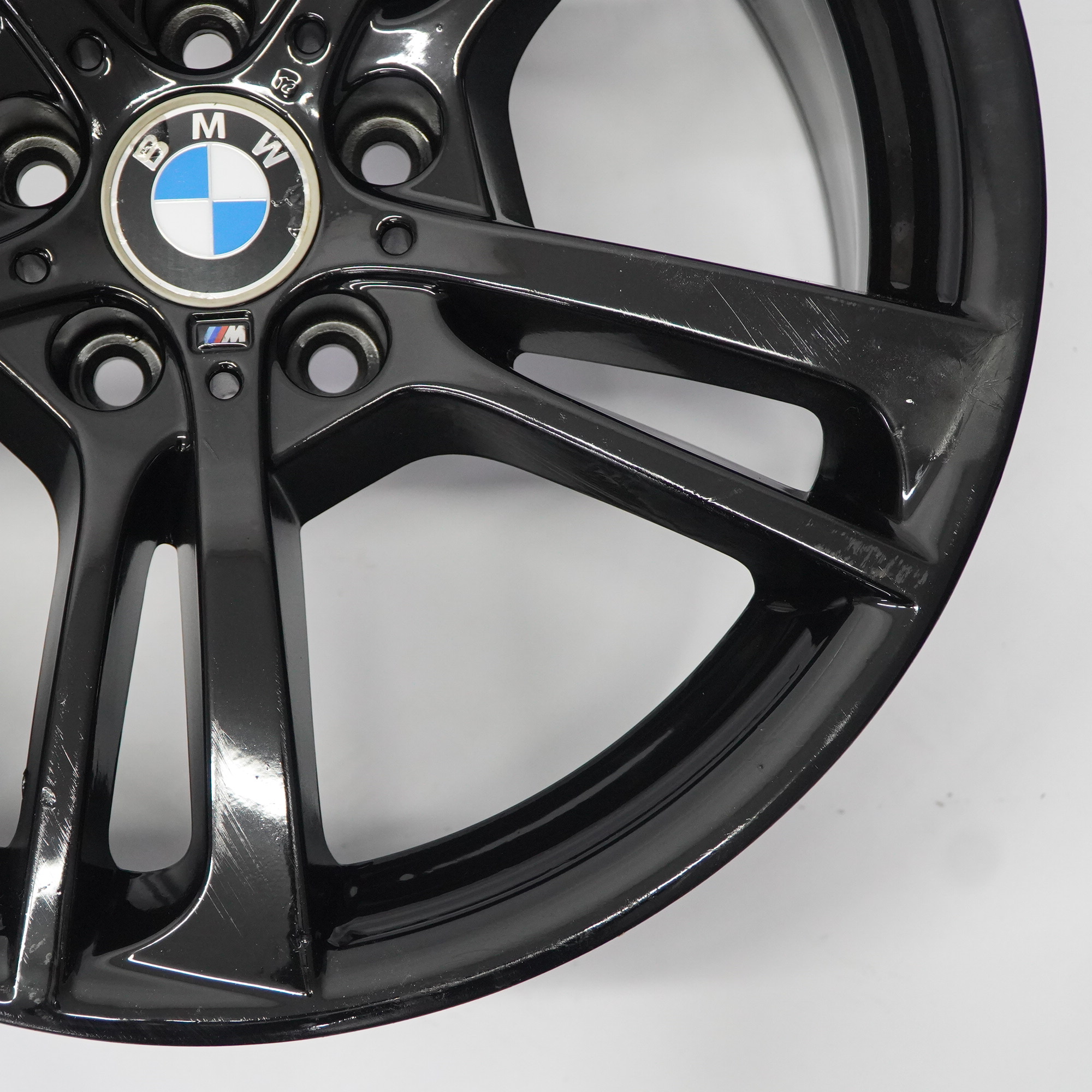 BMW X3 F25 Schwarz Vorderrad Felge 19" M Doppel speiche 369 8,5J ET:38 7844250