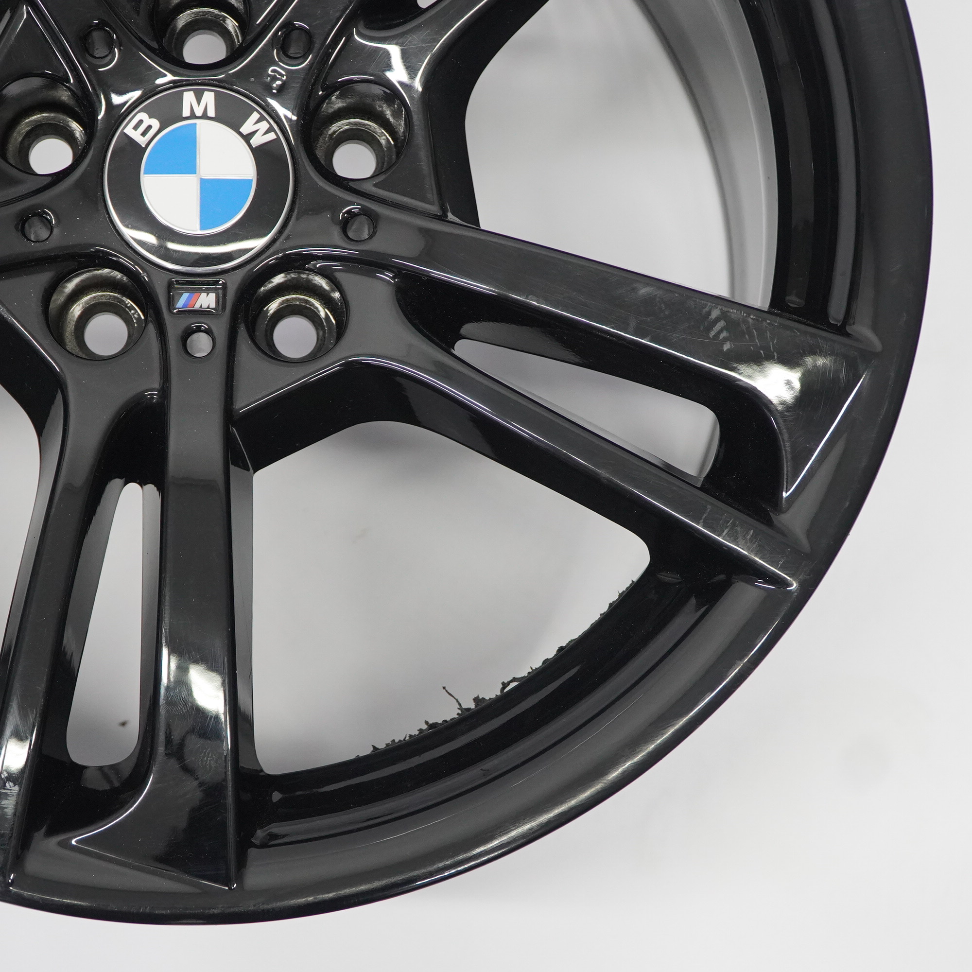 BMW X3 F25 Hinter rad felge schwarz Leicht metall 19" 9,5J ET:48 7844251