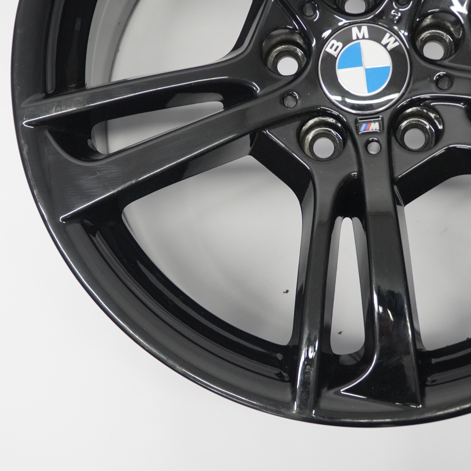 BMW X3 F25 Hinter rad felge schwarz Leicht metall 19" 9,5J ET:48 7844251