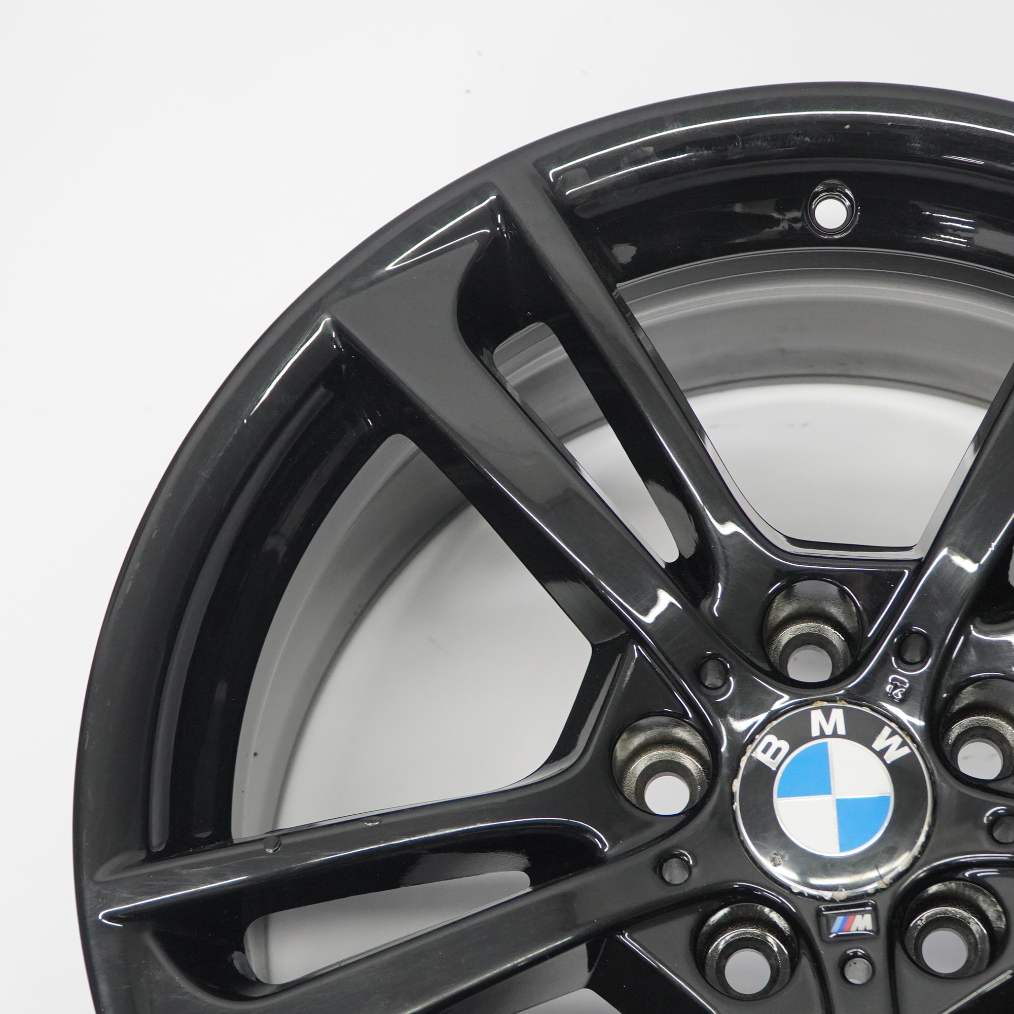 BMW X3 F25 Hinter rad felge schwarz Leicht metall 19" 9,5J ET:48 7844251