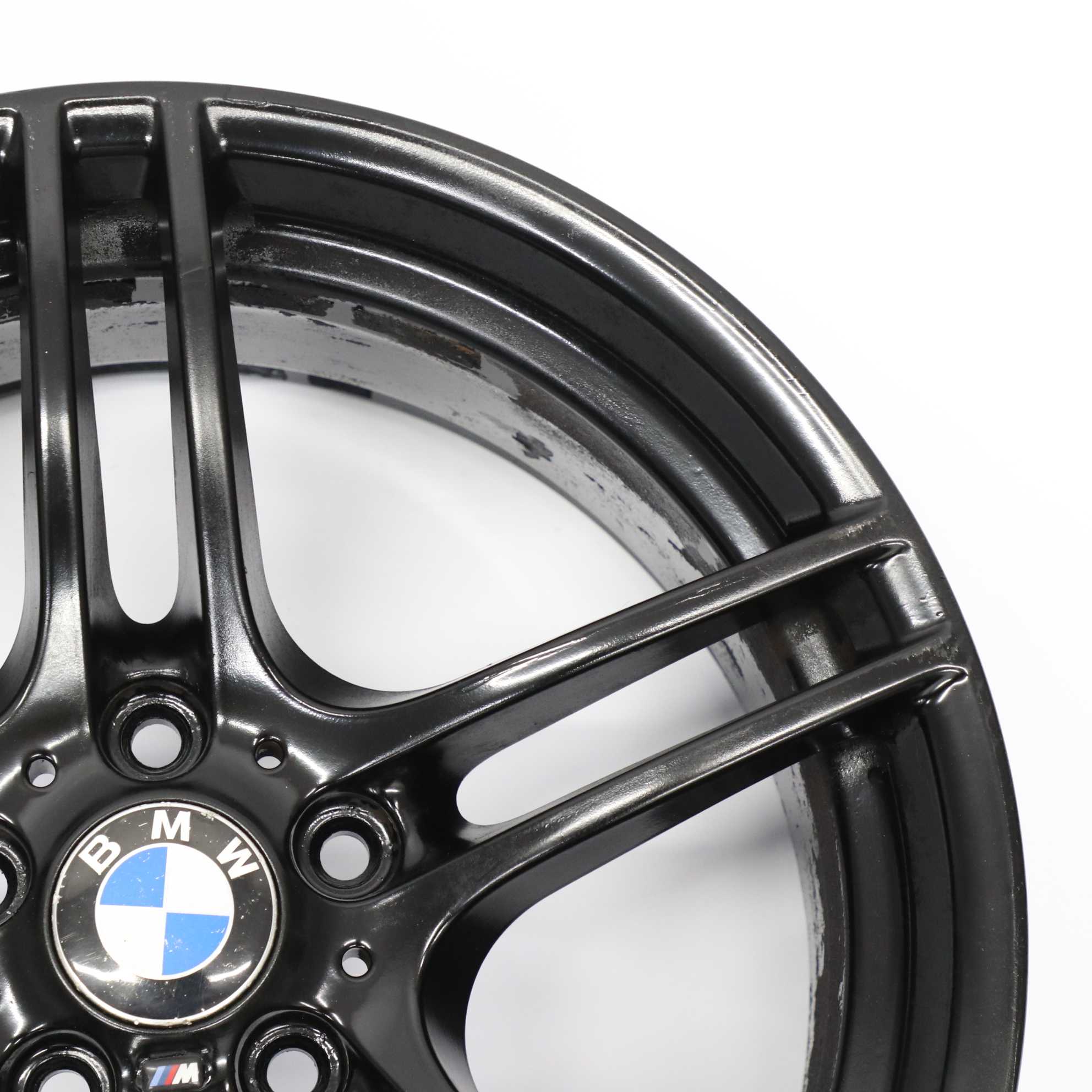 BMW E90 E91 Front Black Alloy Wheel Rim 19" M Double Spoke 313 8J ET:37 7844343