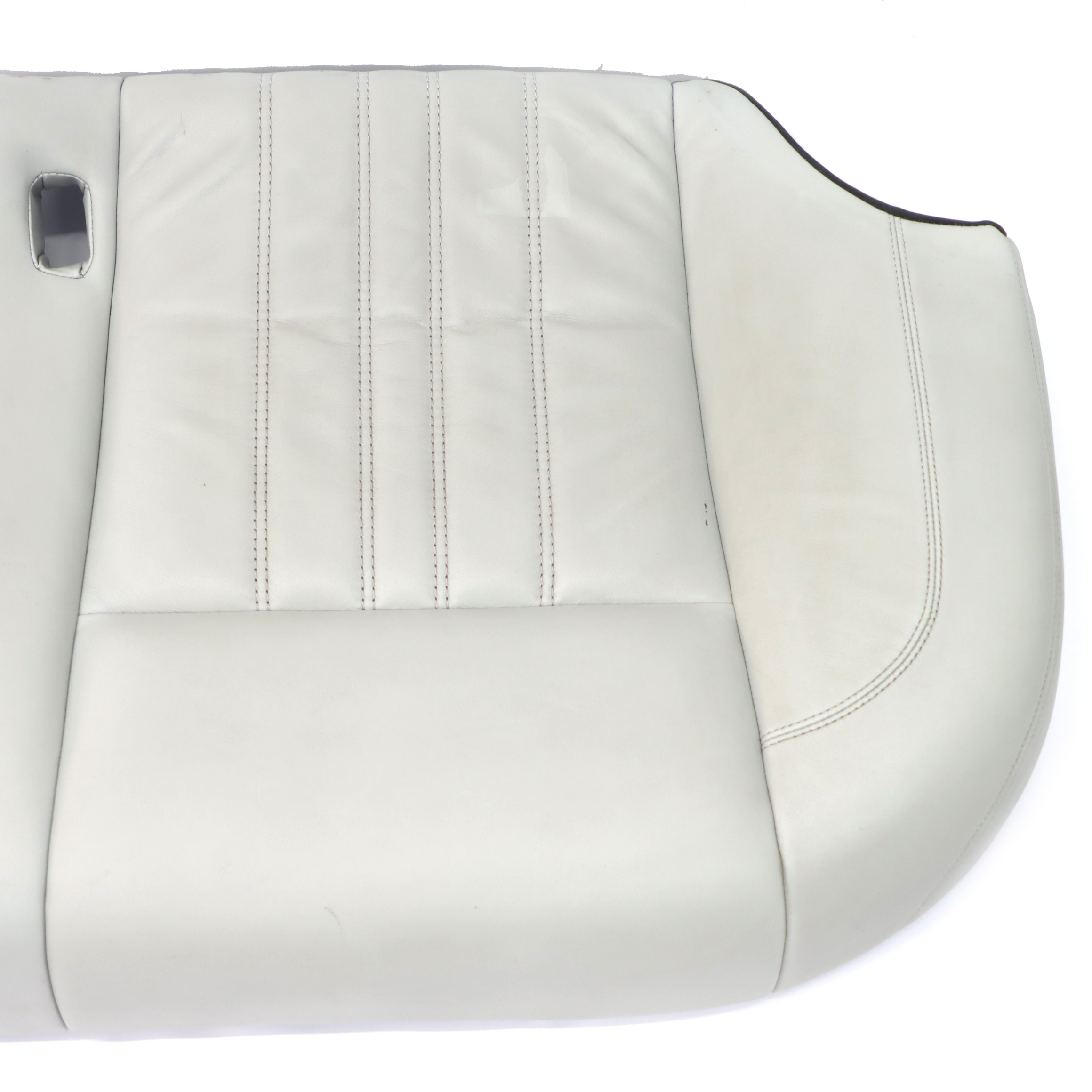 Sitzbank hinten BMW F10 M5 Basis Couchbezug Leder Dakota Silverstone