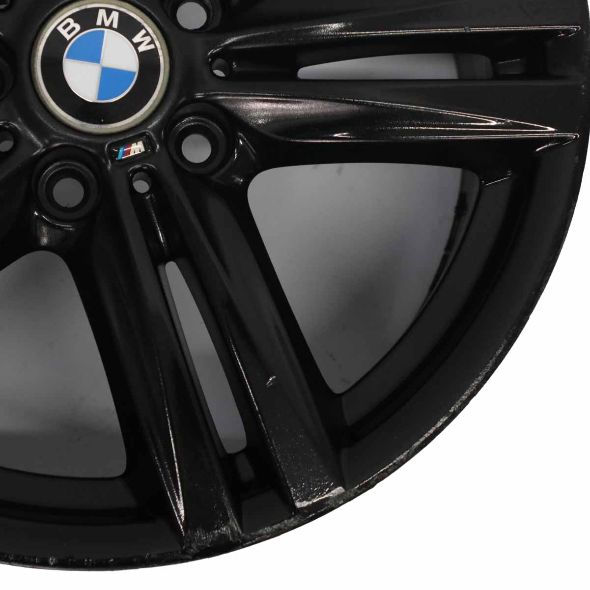 BMW F20 F21 Front Black Alloy Wheel Rim 18" 7,5J ET:45 7845852 M Star Spoke 386