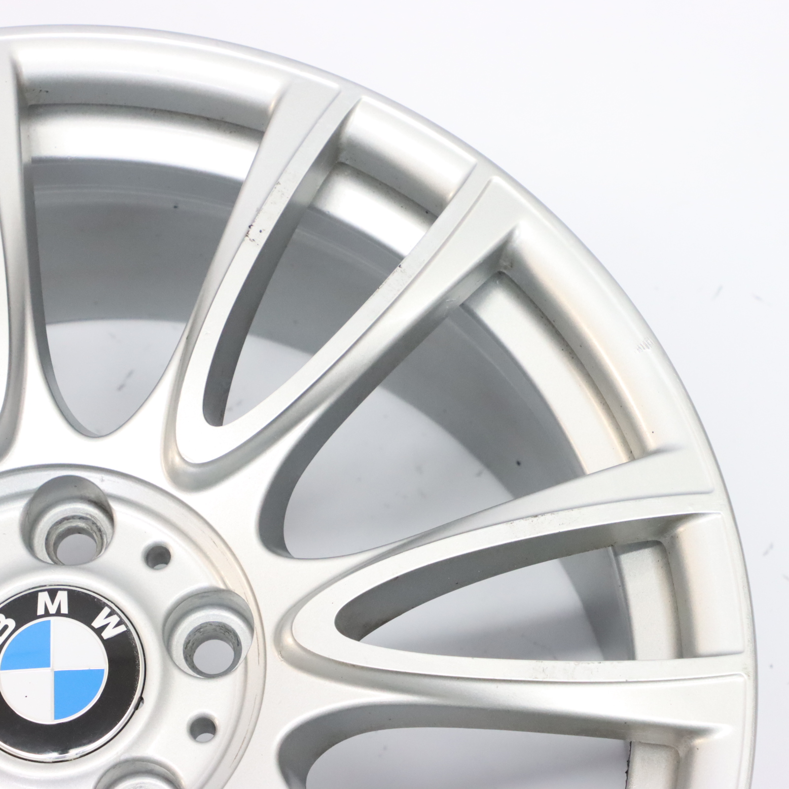 BMW F30 F31 F32 Jante arrière en alliage argenté 19" 8.5J V Spoke 439 7845866