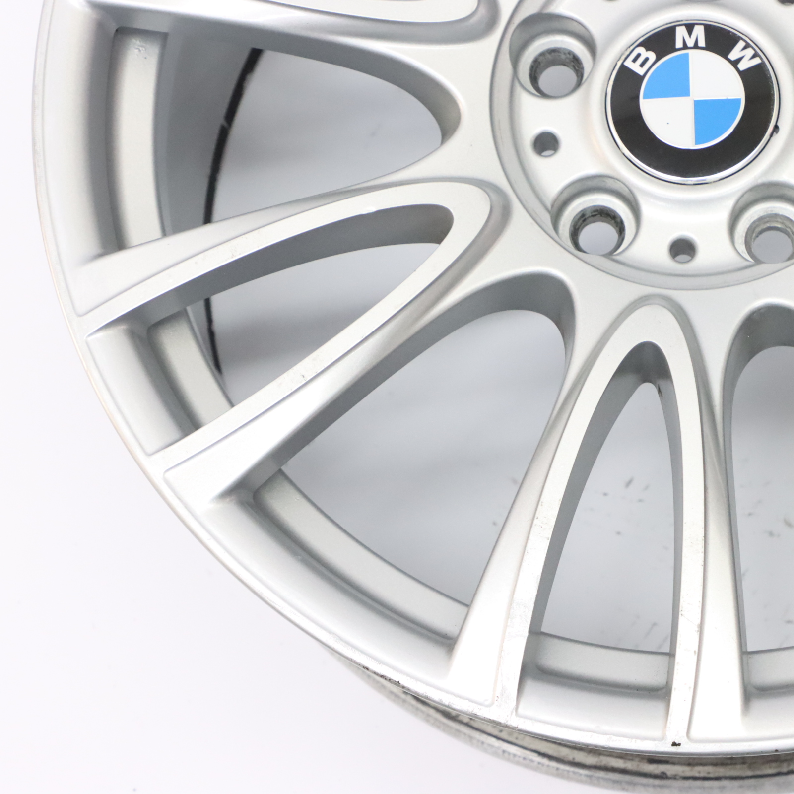 BMW F30 F31 F32 Jante arrière en alliage argenté 19" 8.5J V Spoke 439 7845866