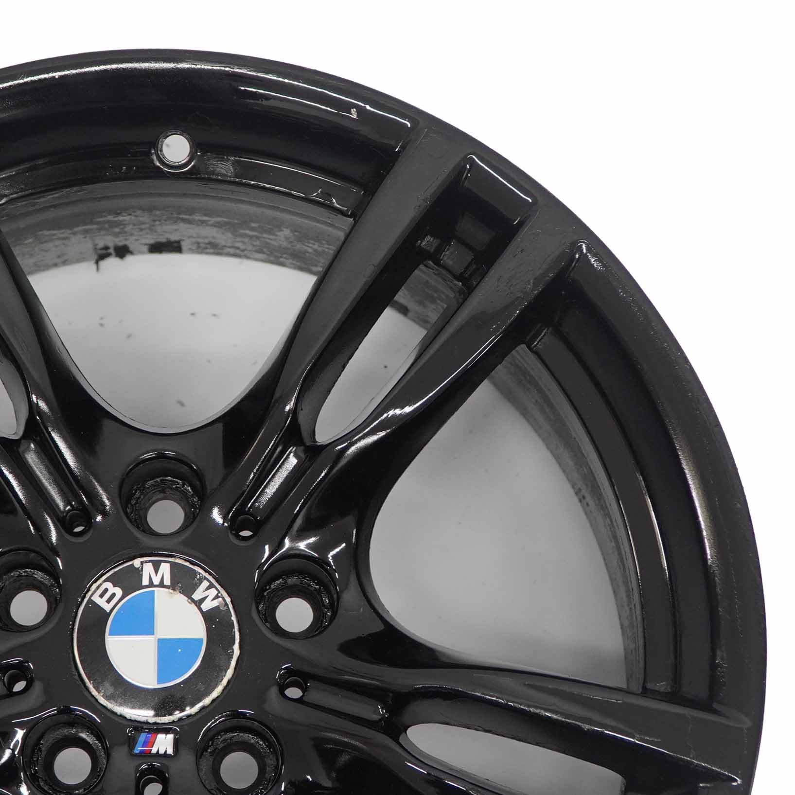 BMW F30 F31 F32 F33 Black Wheel Alloy Rim 18" M Star Spoke 400 8J ET:34 7845880