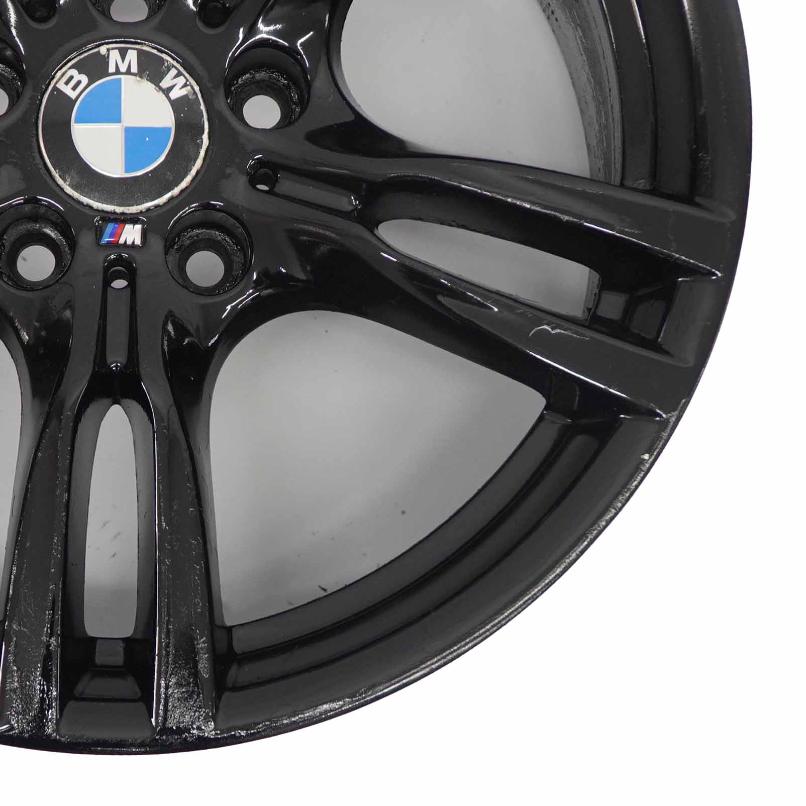 BMW F30 F31 F32 F33 Black Wheel Alloy Rim 18" M Star Spoke 400 8J ET:34 7845880