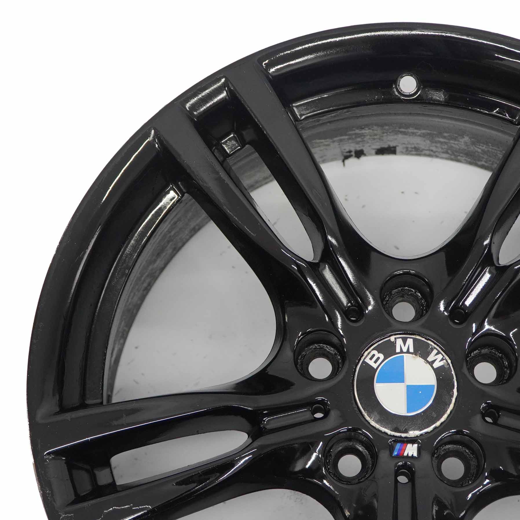 BMW F30 F31 F32 F33 Black Wheel Alloy Rim 18" M Star Spoke 400 8J ET:34 7845880