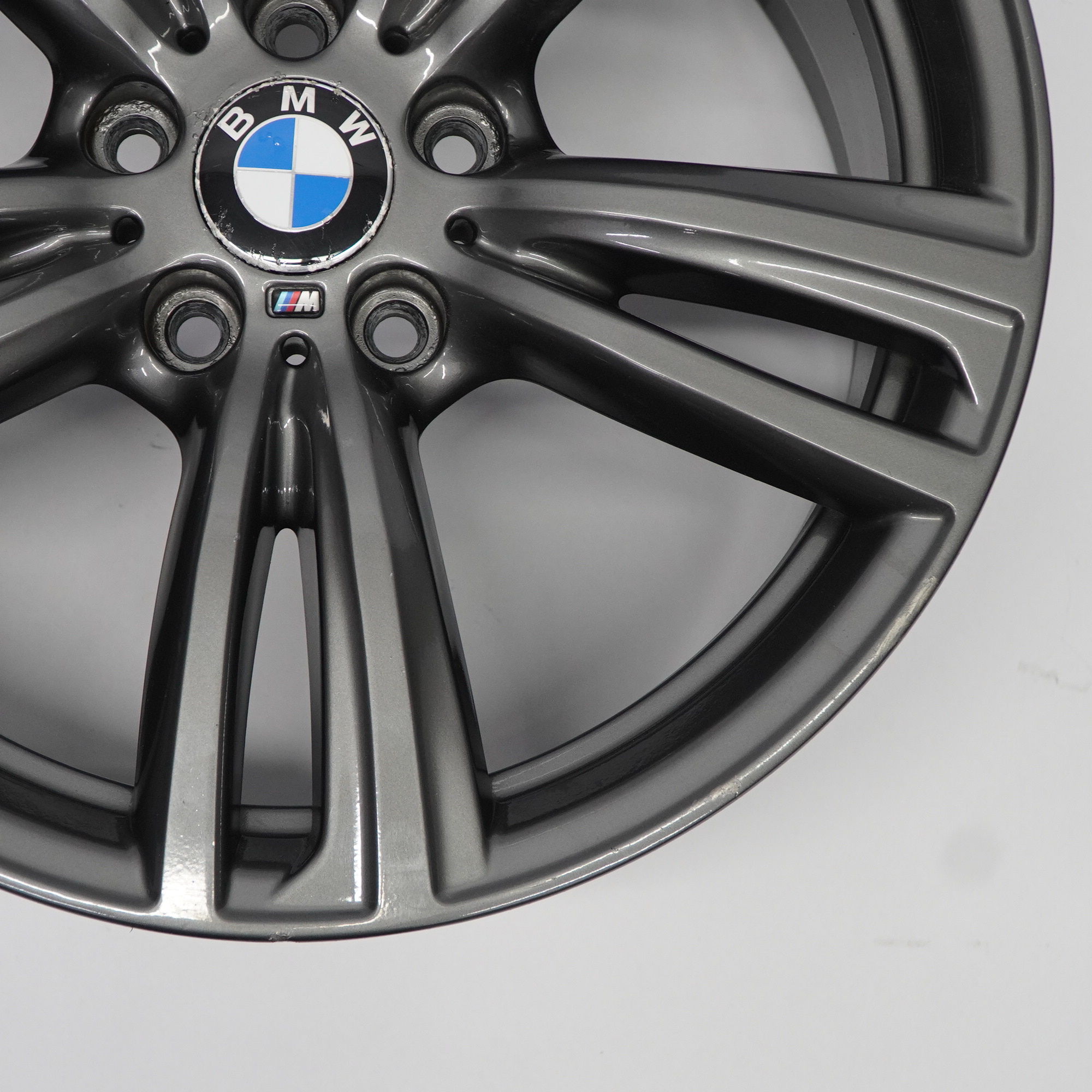 BMW F30 F32 Ferricgrey Rear Alloy Wheel Rim 19" 8,5J ET:47 M Double Spoke 442