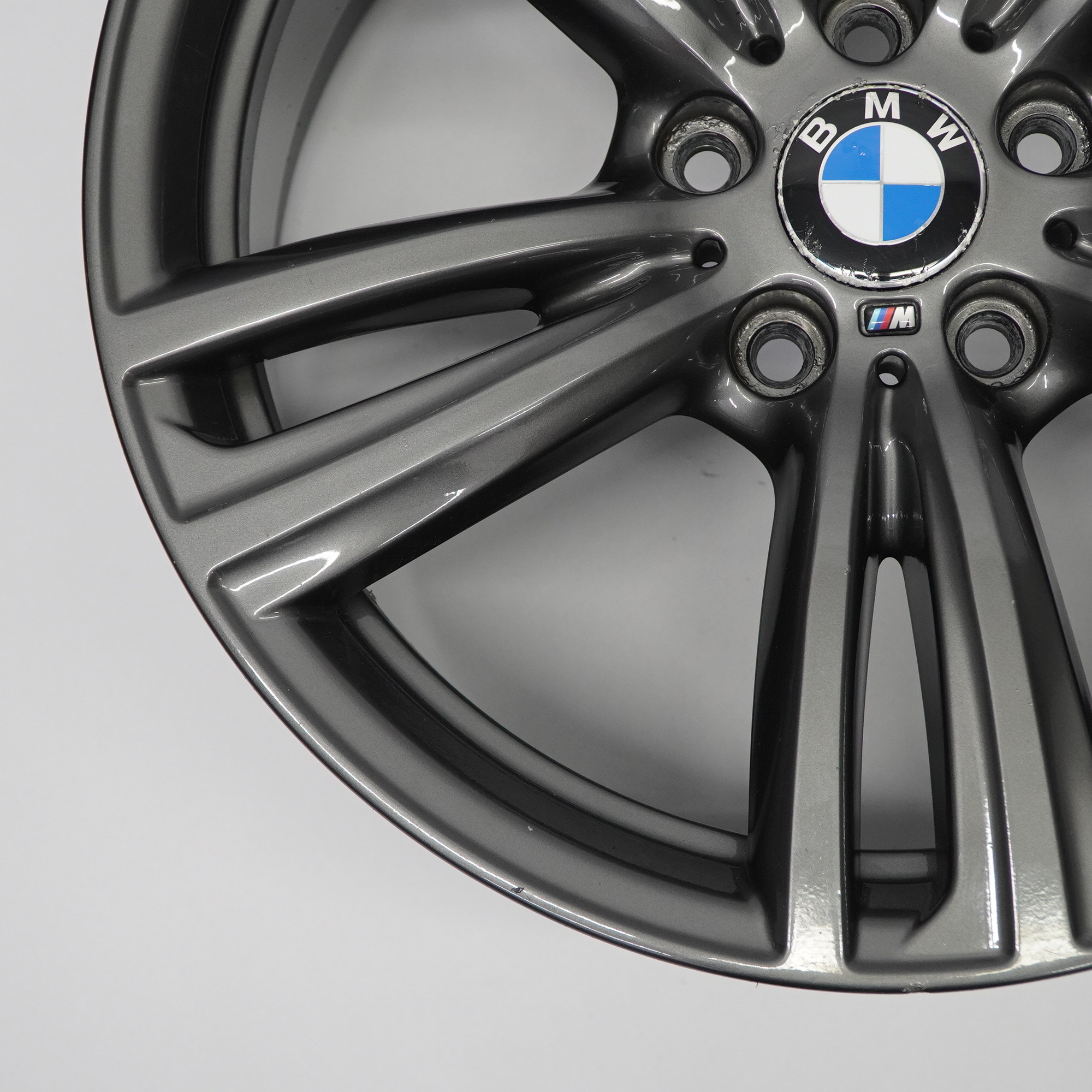 BMW F30 F32 Ferricgrey Rear Alloy Wheel Rim 19" 8,5J ET:47 M Double Spoke 442