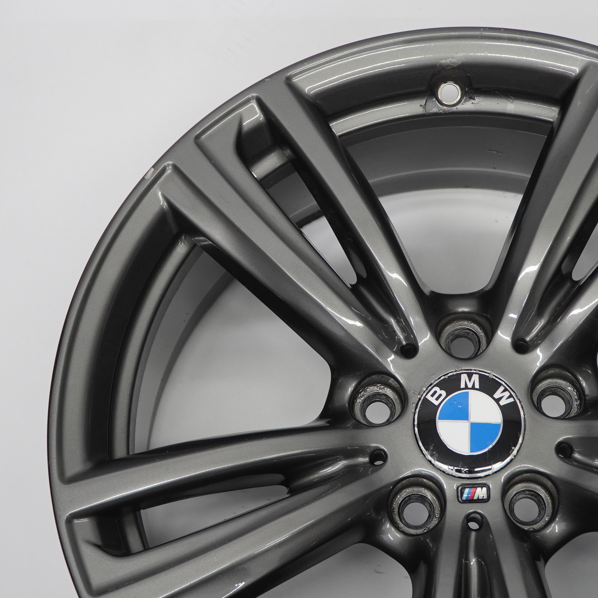 BMW F30 F32 Ferricgrey Rear Alloy Wheel Rim 19" 8,5J ET:47 M Double Spoke 442