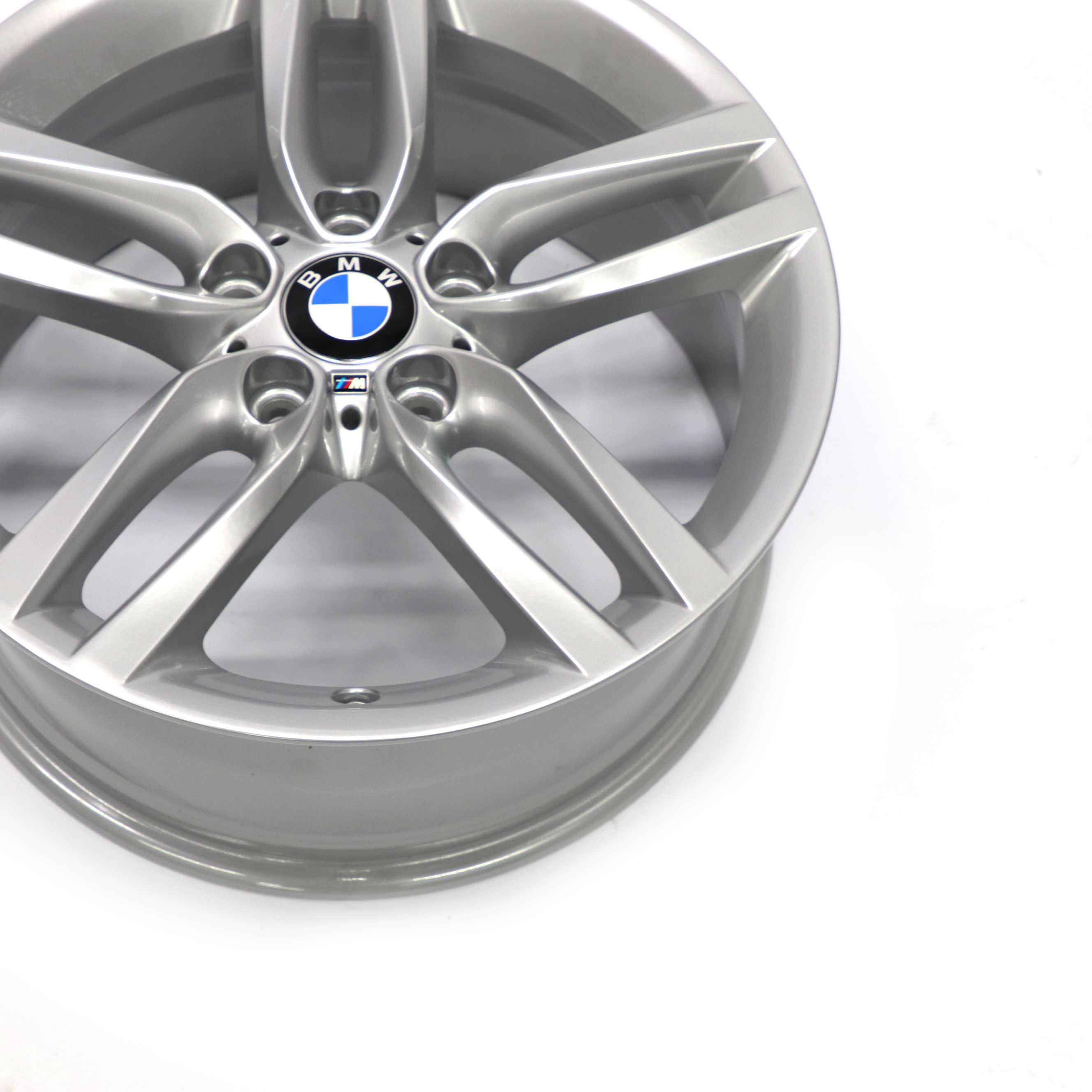 BMW F20 F21 Argent Jante Alufelge 18" 7,5J ET:45 M Rayons Doubles 461 7846784