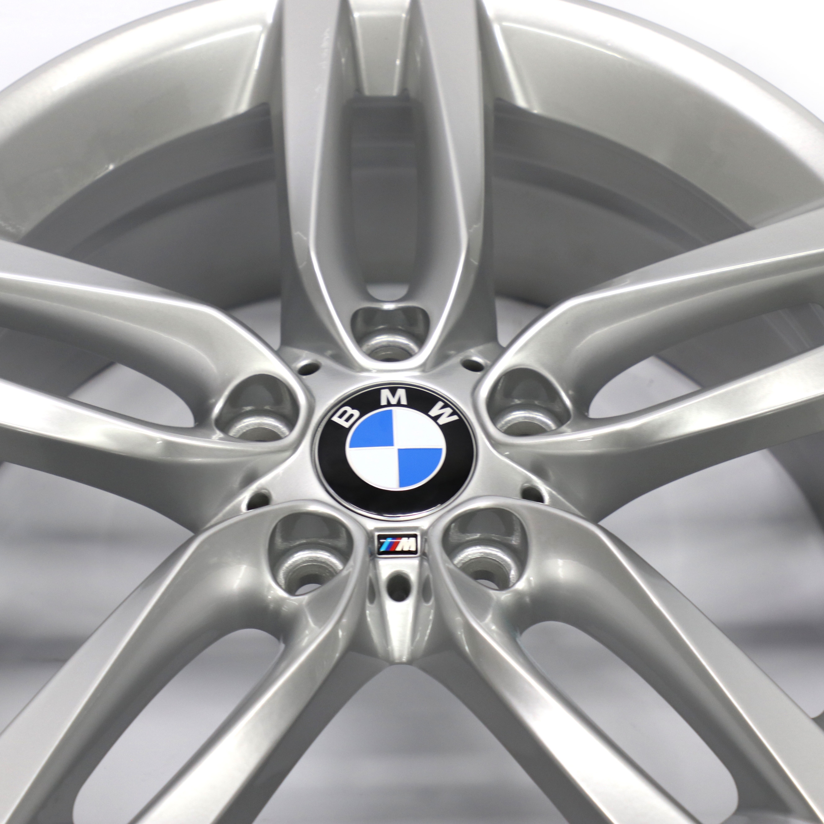 BMW F20 F21 Argent Jante Alufelge 18" 7,5J ET:45 M Rayons Doubles 461 7846784