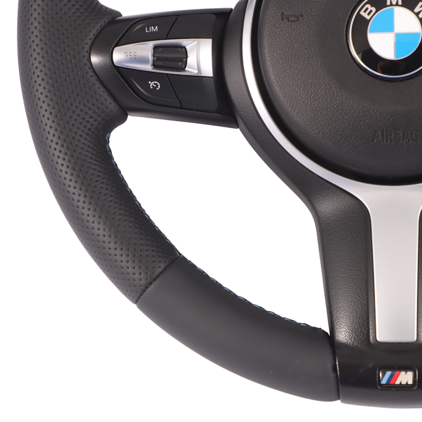 BMW F20 F21 F22 F23 F30 F31 F32 F33 M Sport NEU Leder Lederlenkrad schwarz