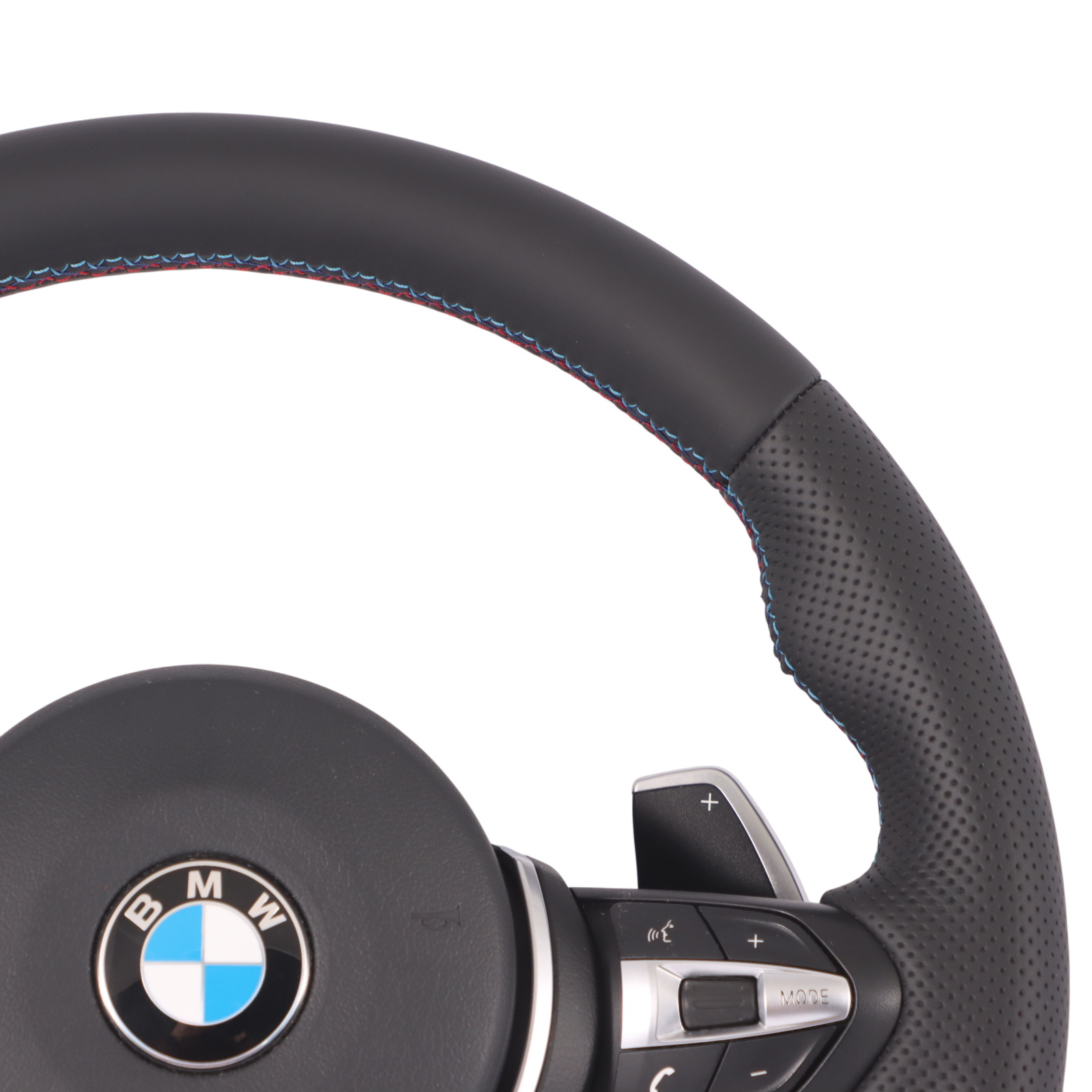 BMW F20 F21 F30 F31 F32 M Sport NEW Black Leather  Steering Wheel Paddle Shift