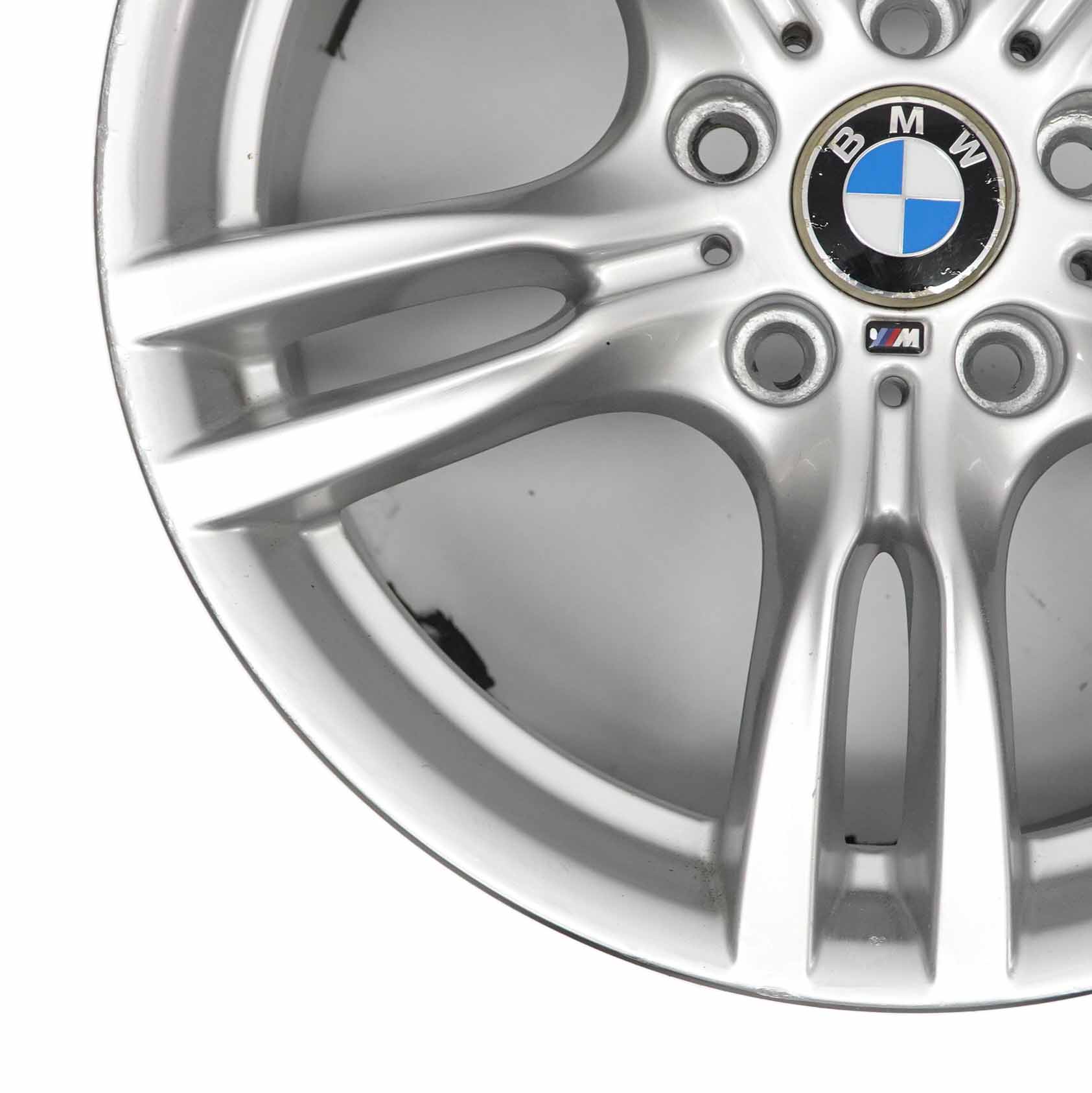 BMW F34 GT Silber Leichtmetallfelge 18" 9J M Sternspeiche 400 ET:42 7848388