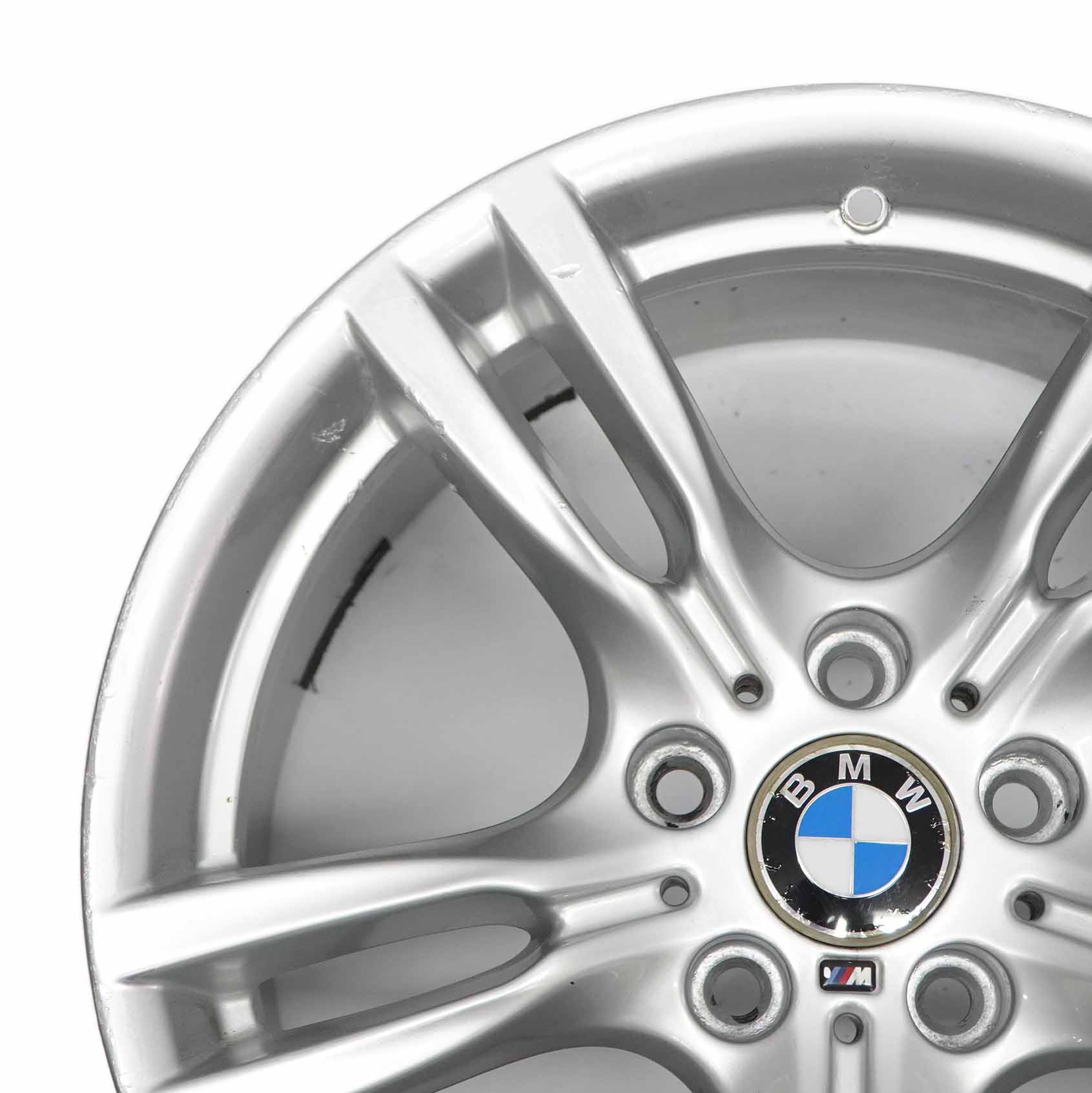 BMW F34 GT Silber Leichtmetallfelge 18" 9J M Sternspeiche 400 ET:42 7848388