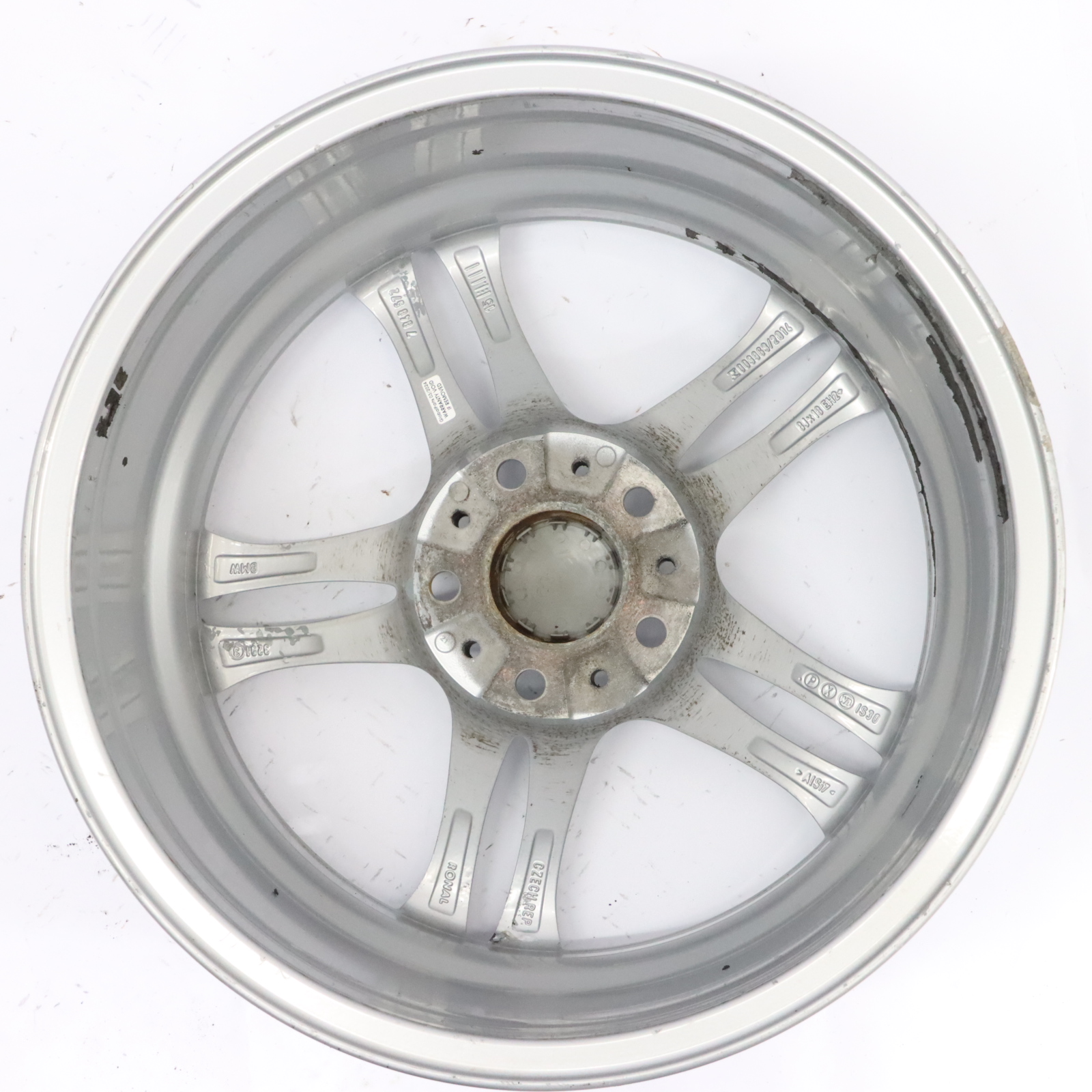 BMW F10 F11 F06 F12 Alufelge Alu Felge 18" 8J ET:30 M Doppelspeiche 613 7848572