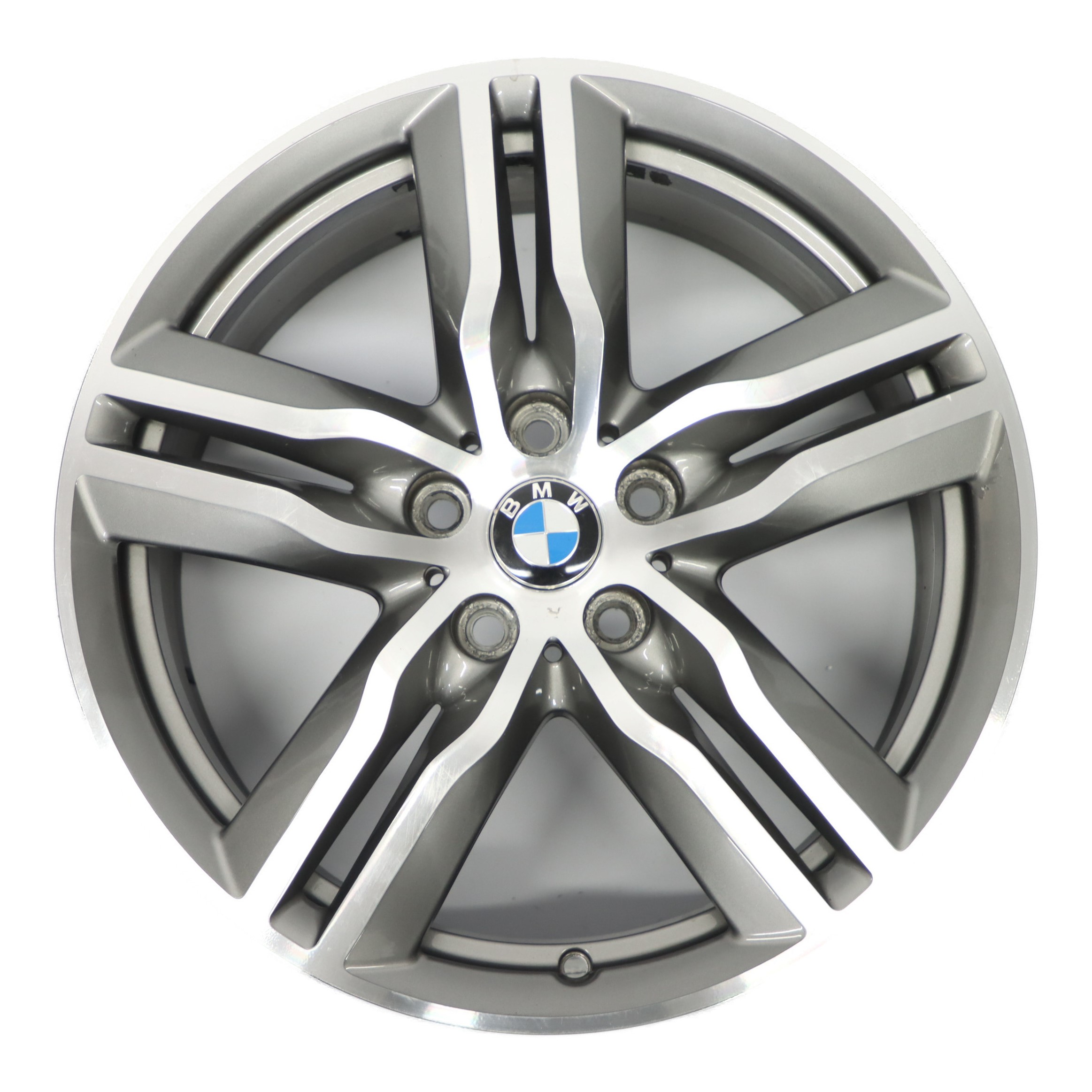 BMW X1 F48 Jante Alliage 18" M Double Spoke 570 ET:51 7,5J Ferricgrey 7850456